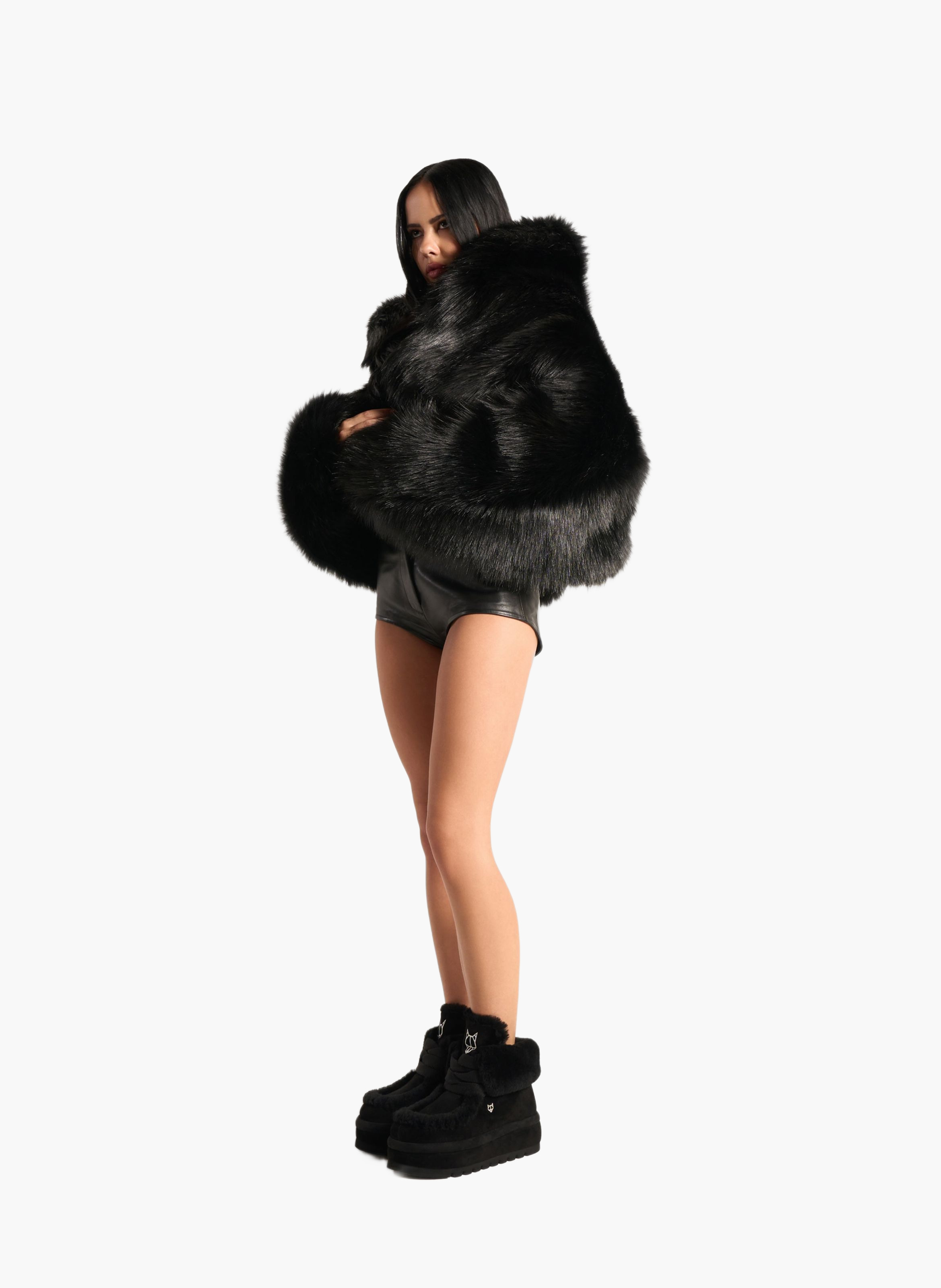Bottes bambi NAKED WOLFE Noir