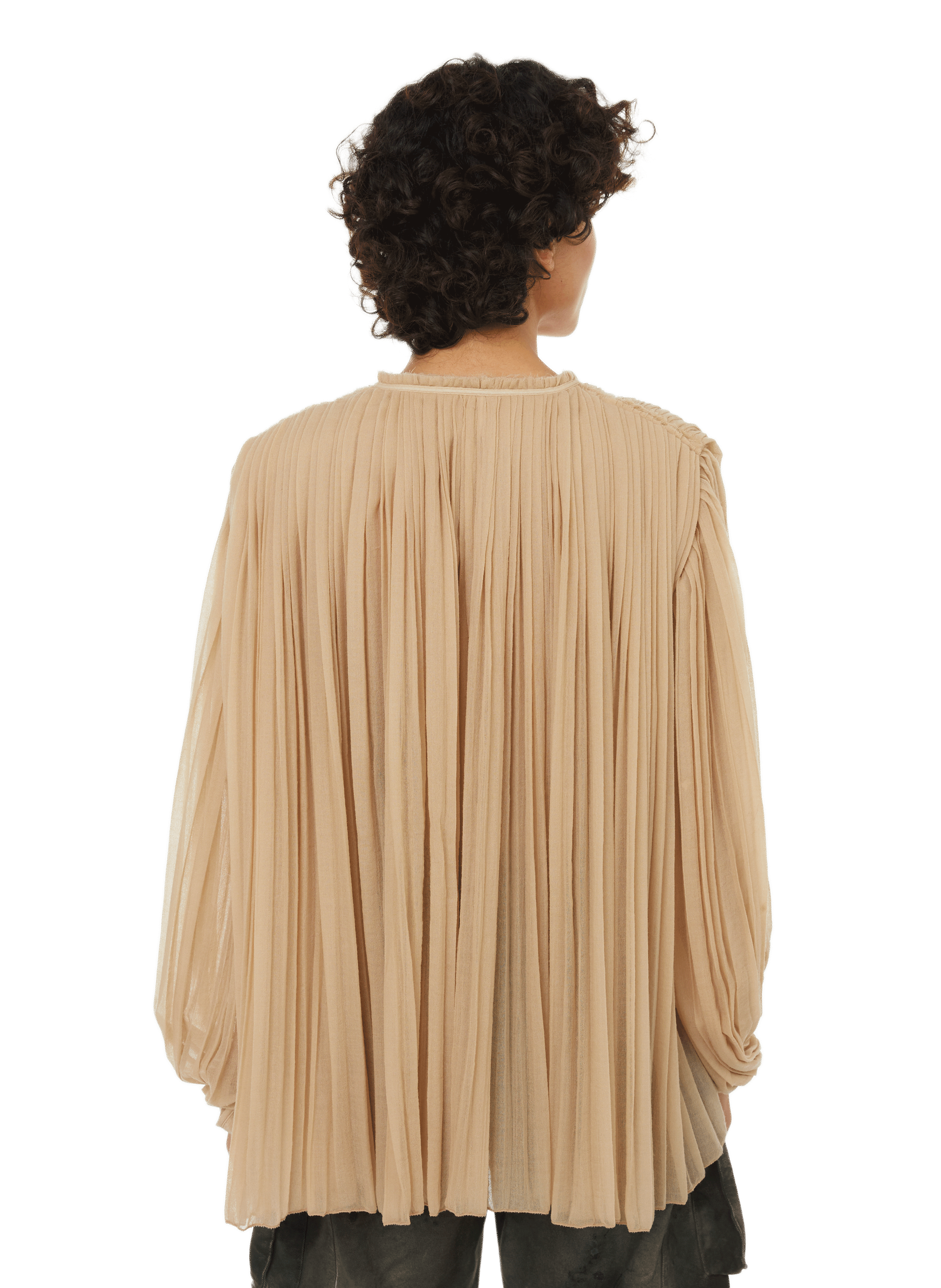 Wool blouse  CHLOÉ Brown