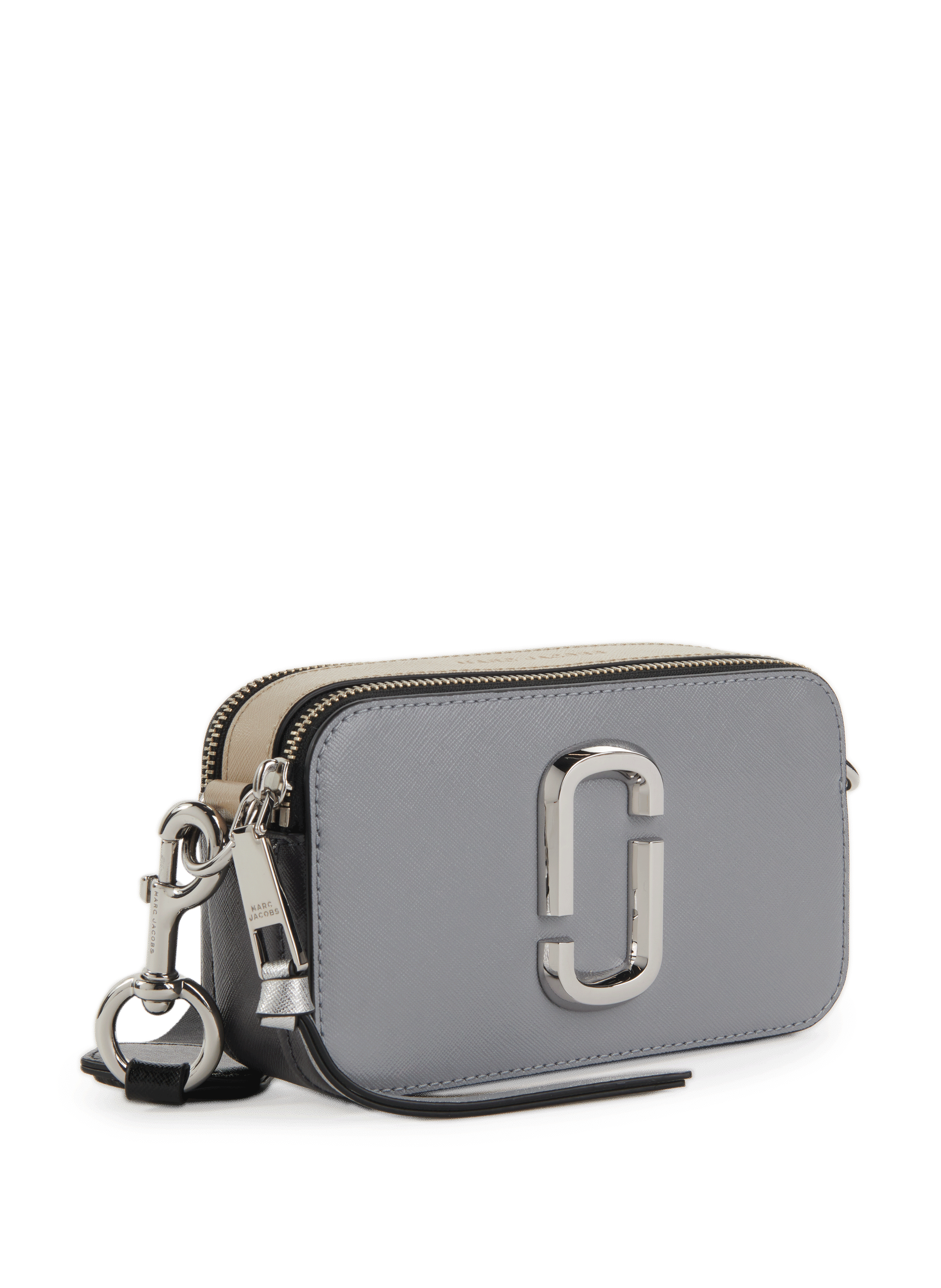 Sac The Snapshot en cuir MARC JACOBS Gris