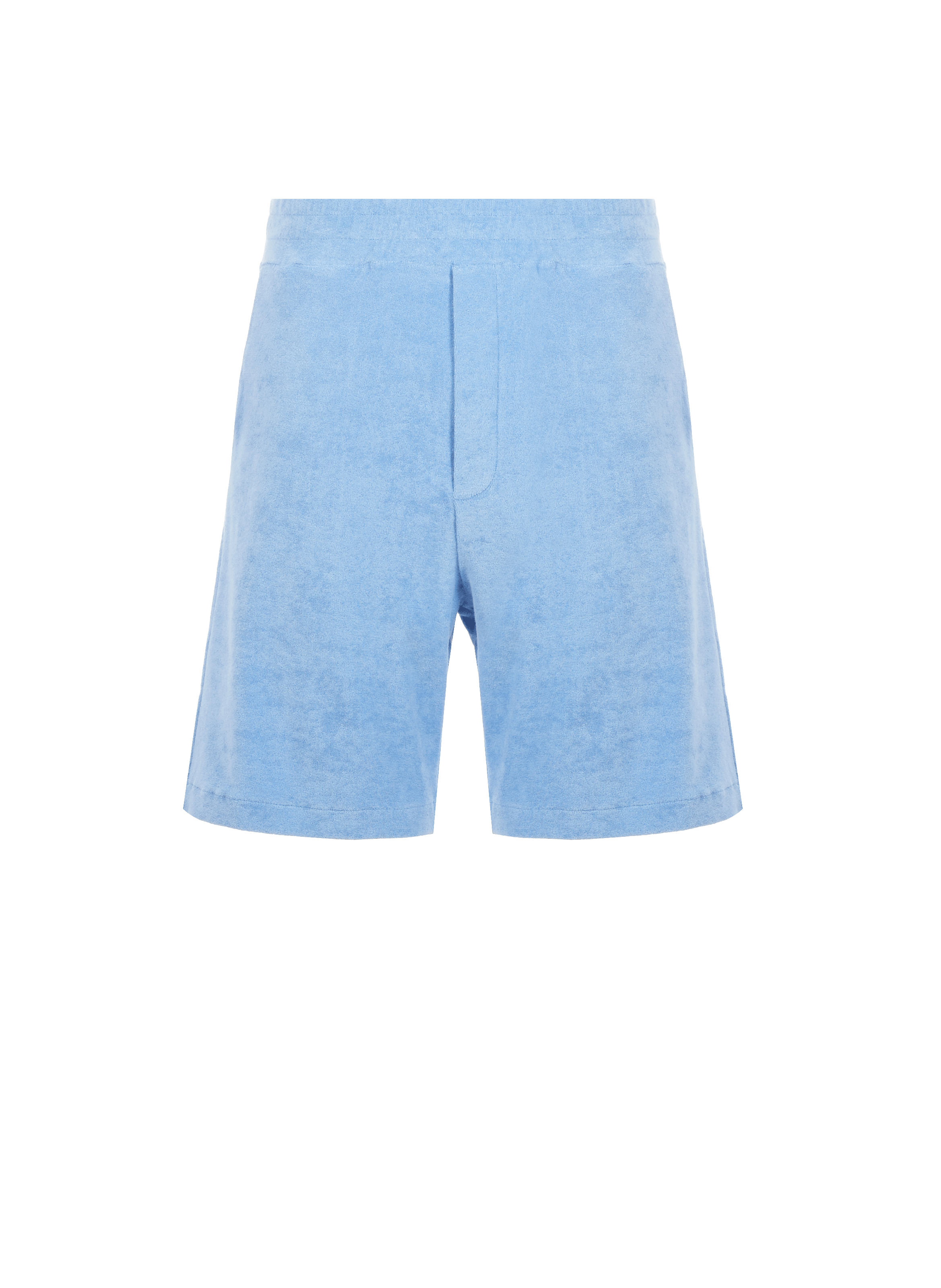 Towelling shorts   Bleu fort