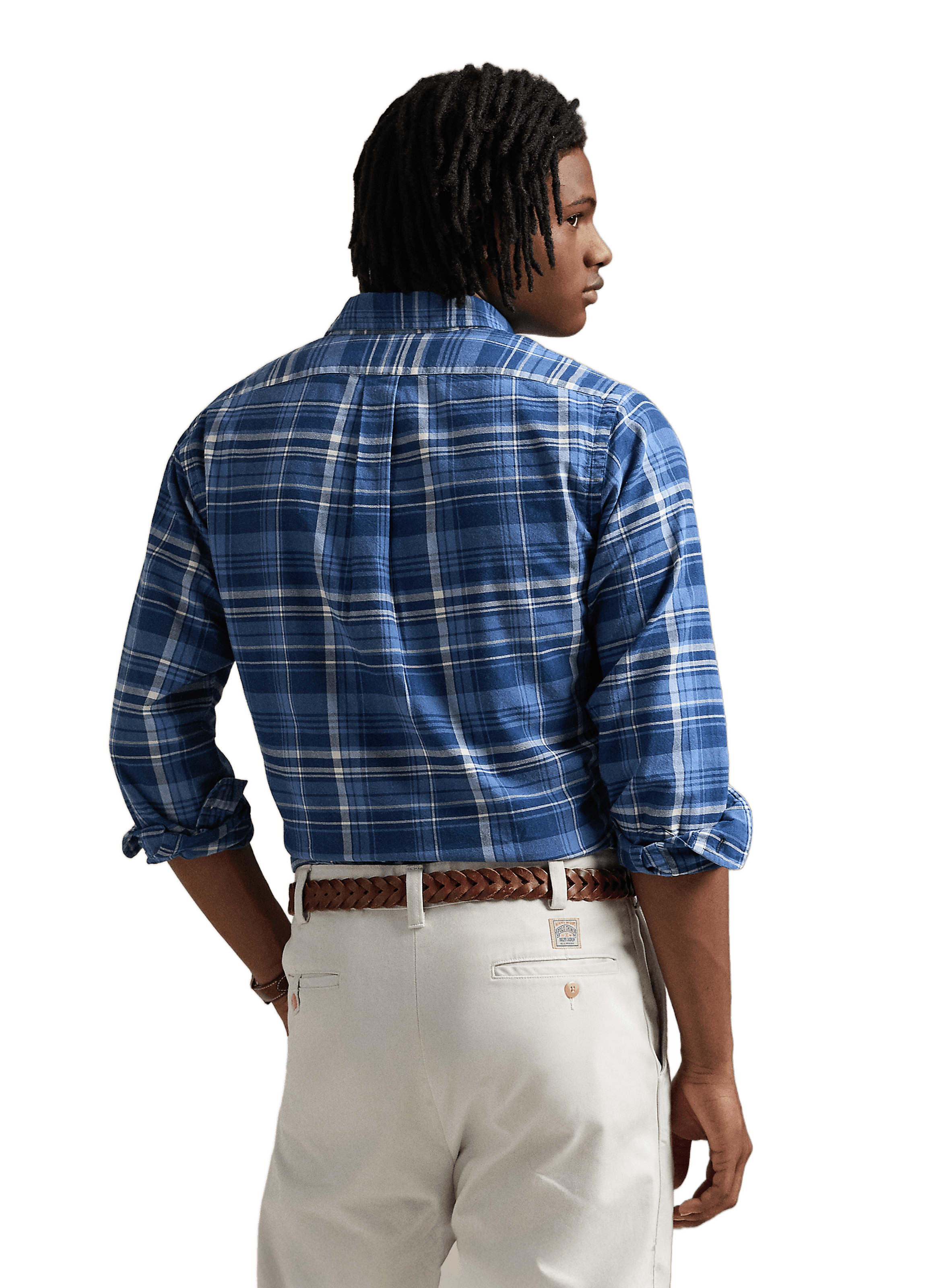 Chemise à carreaux POLO RALPH LAUREN Bleu