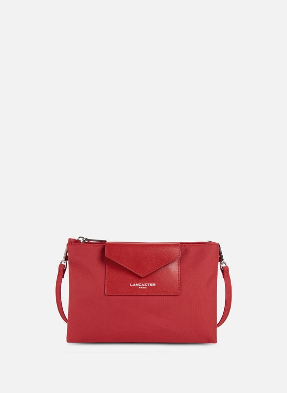 Double pochette - smart kba Rouge by LANCASTER LANCASTER Double pochette - smart kba Rouge
