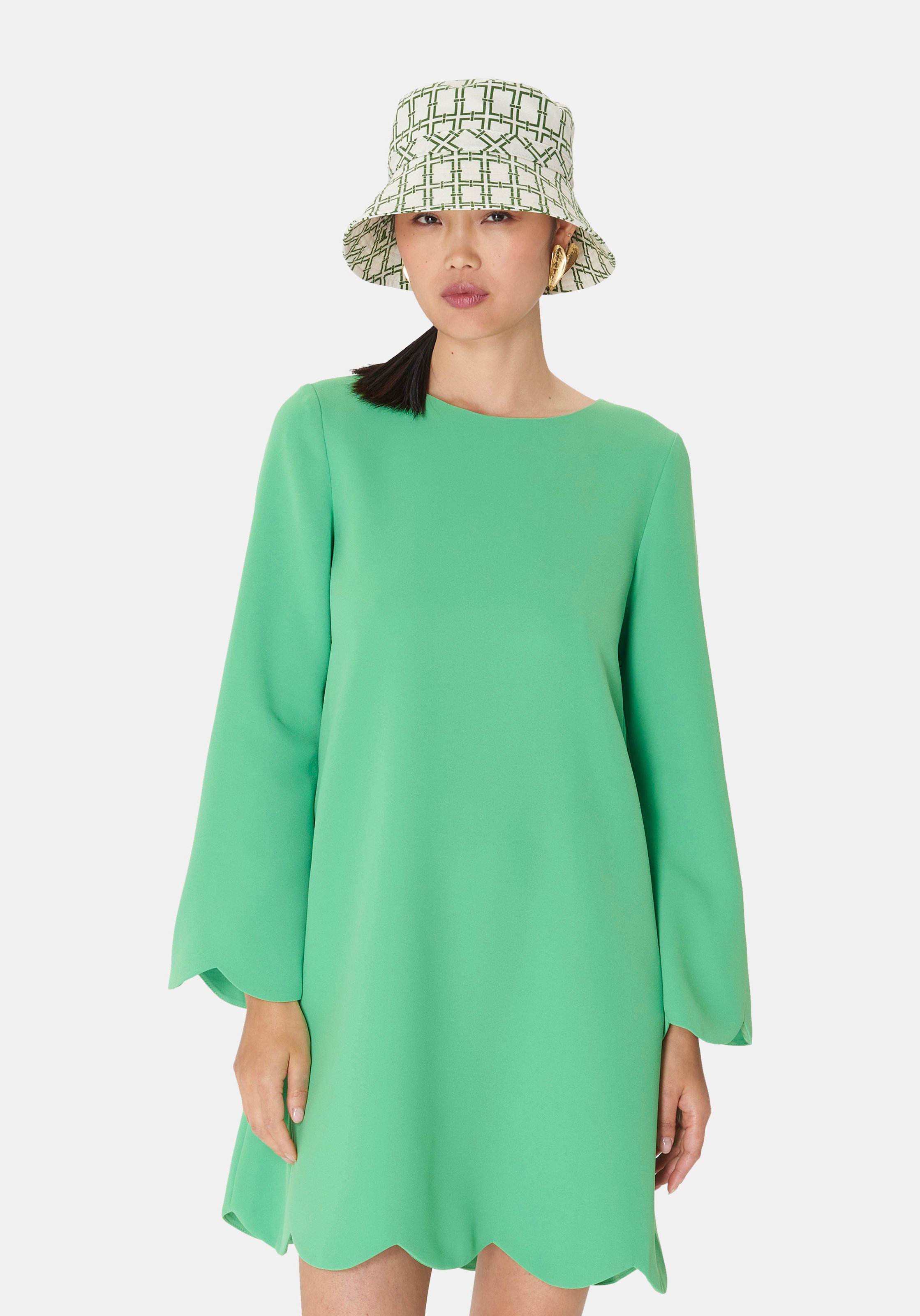 Robe ruoda TARA JARMON Vert