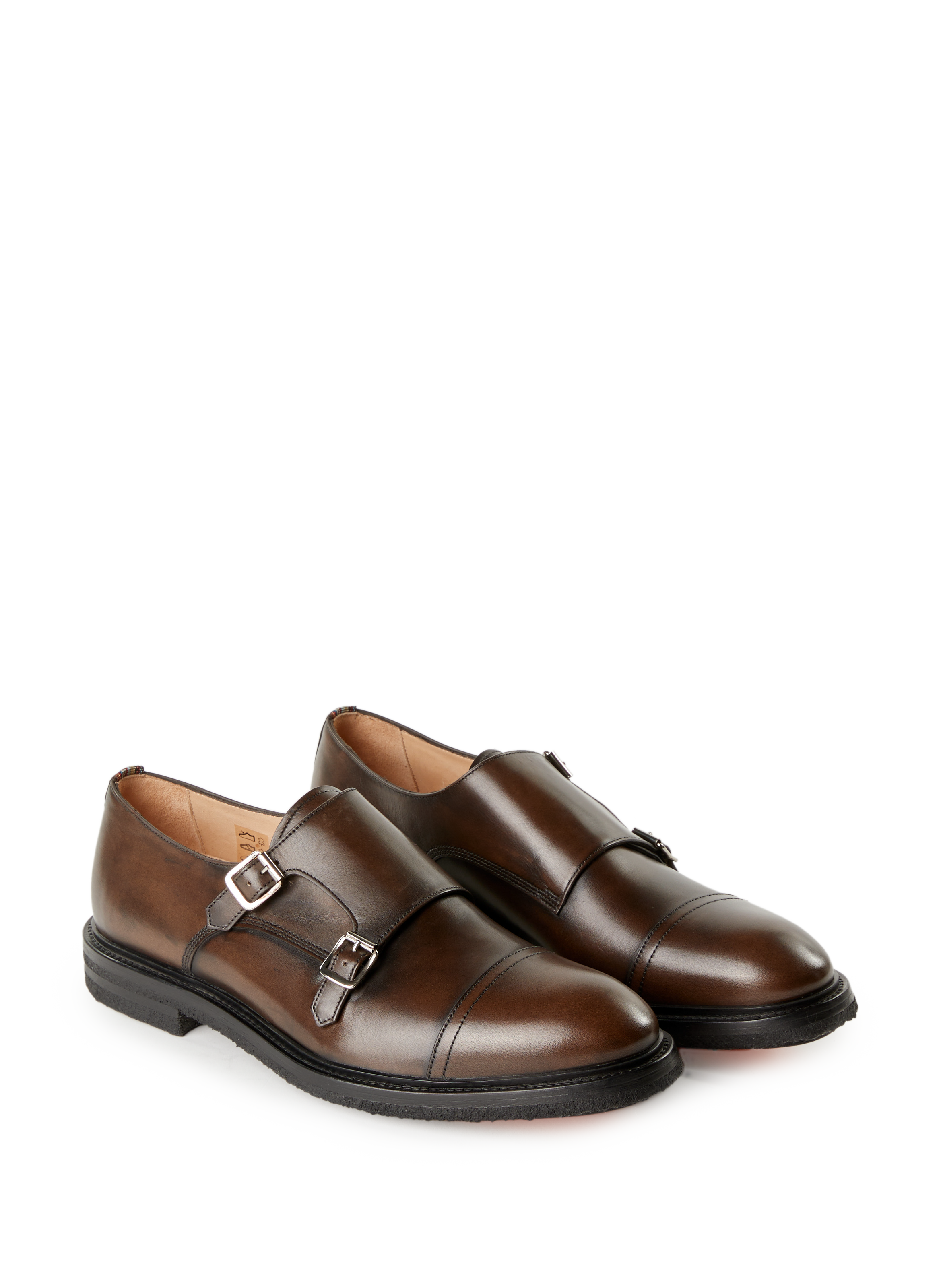 Plain leather low shoes PAUL SMITH Brown