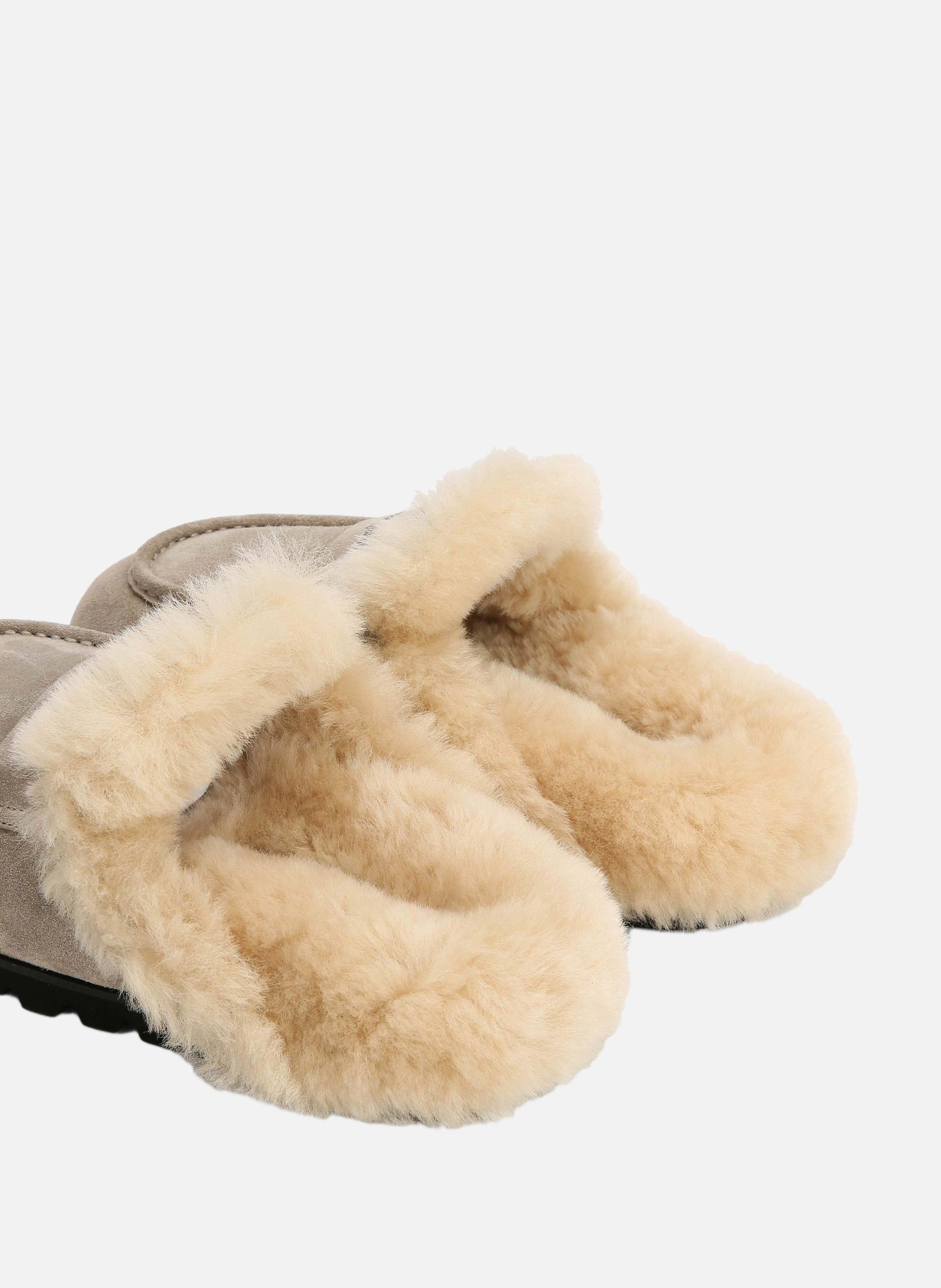 Mules corded NAKED WOLFE Beige