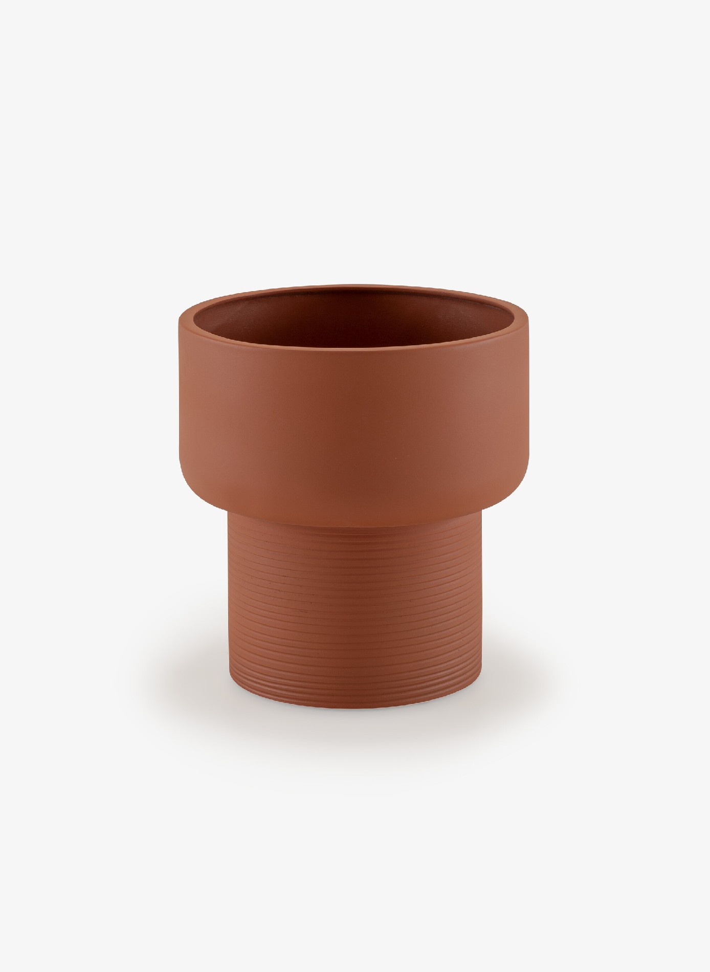 Grand cache-pot in fiore CINNA Rouge