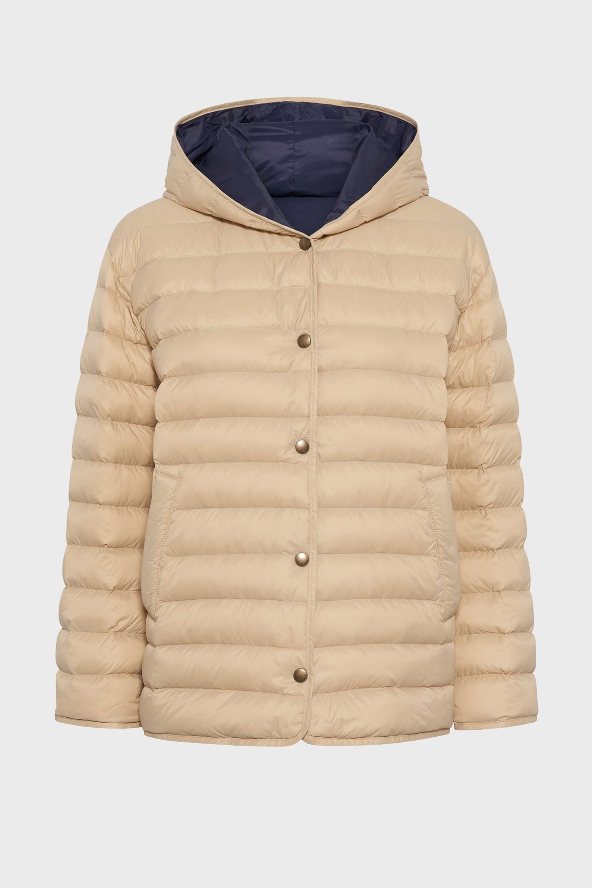 Doudoune réversible à capuche - PRISCILLE GERARD DAREL Beige