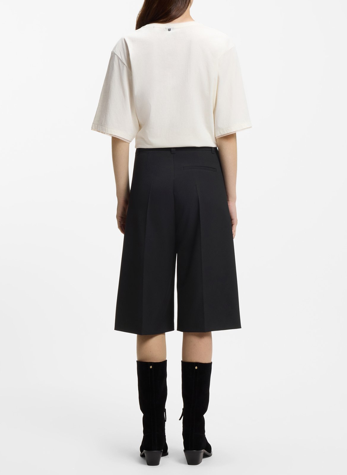 Bermuda droit BOSS Noir