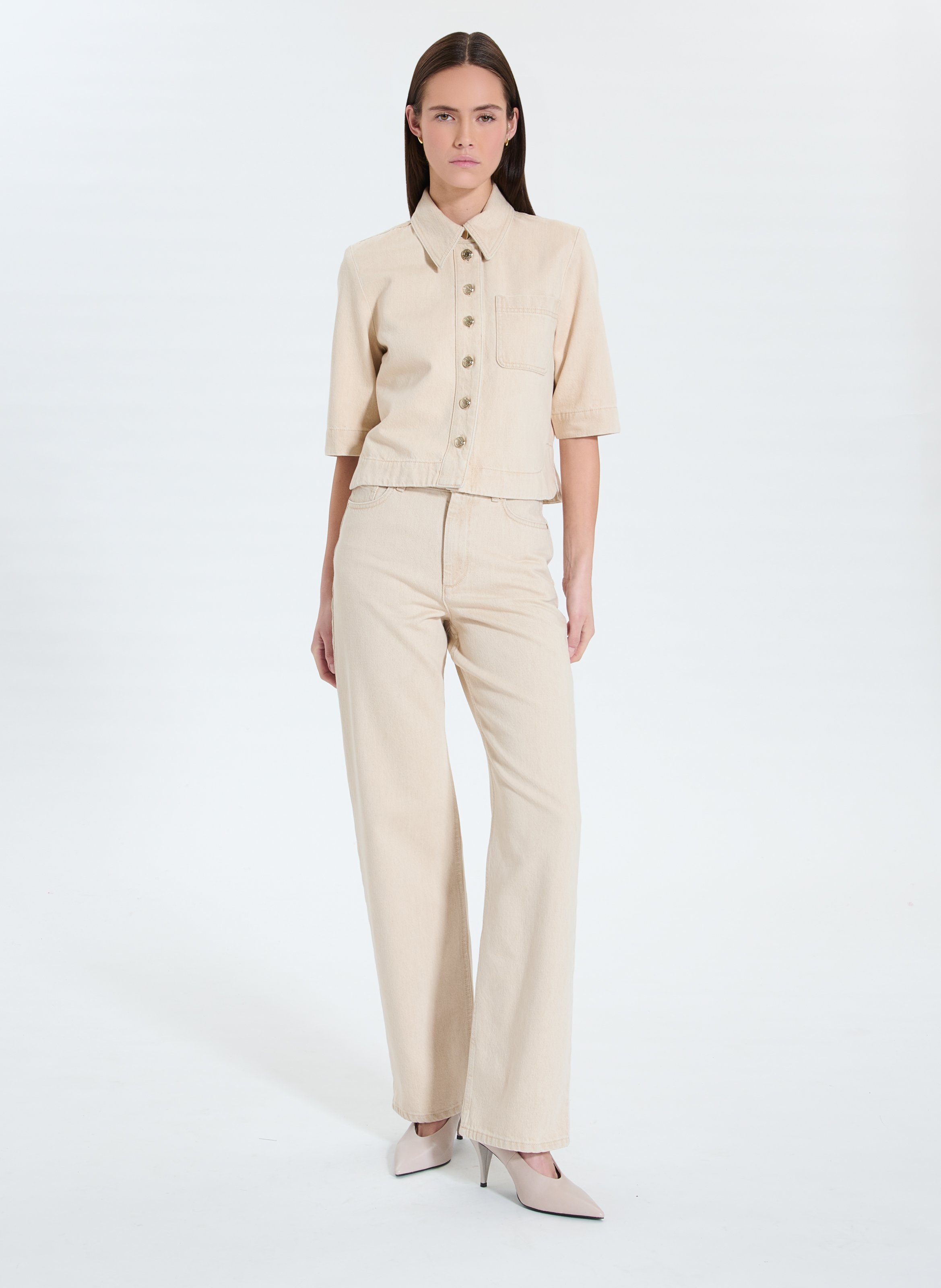 Chemise  celina ZAPA Beige