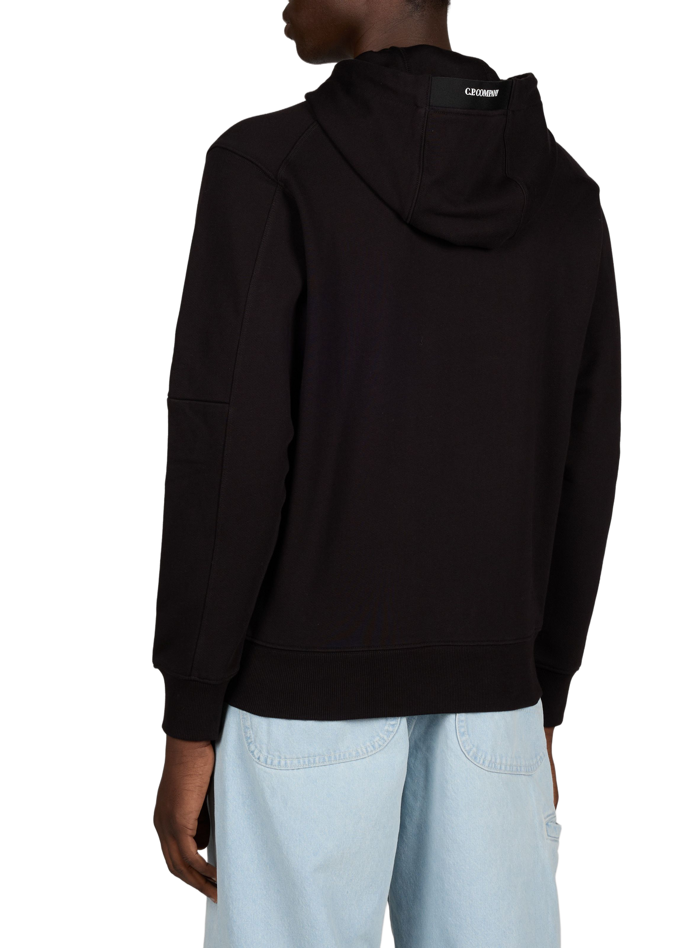 Sweatshirt à capuche en coton CP COMPANY Noir