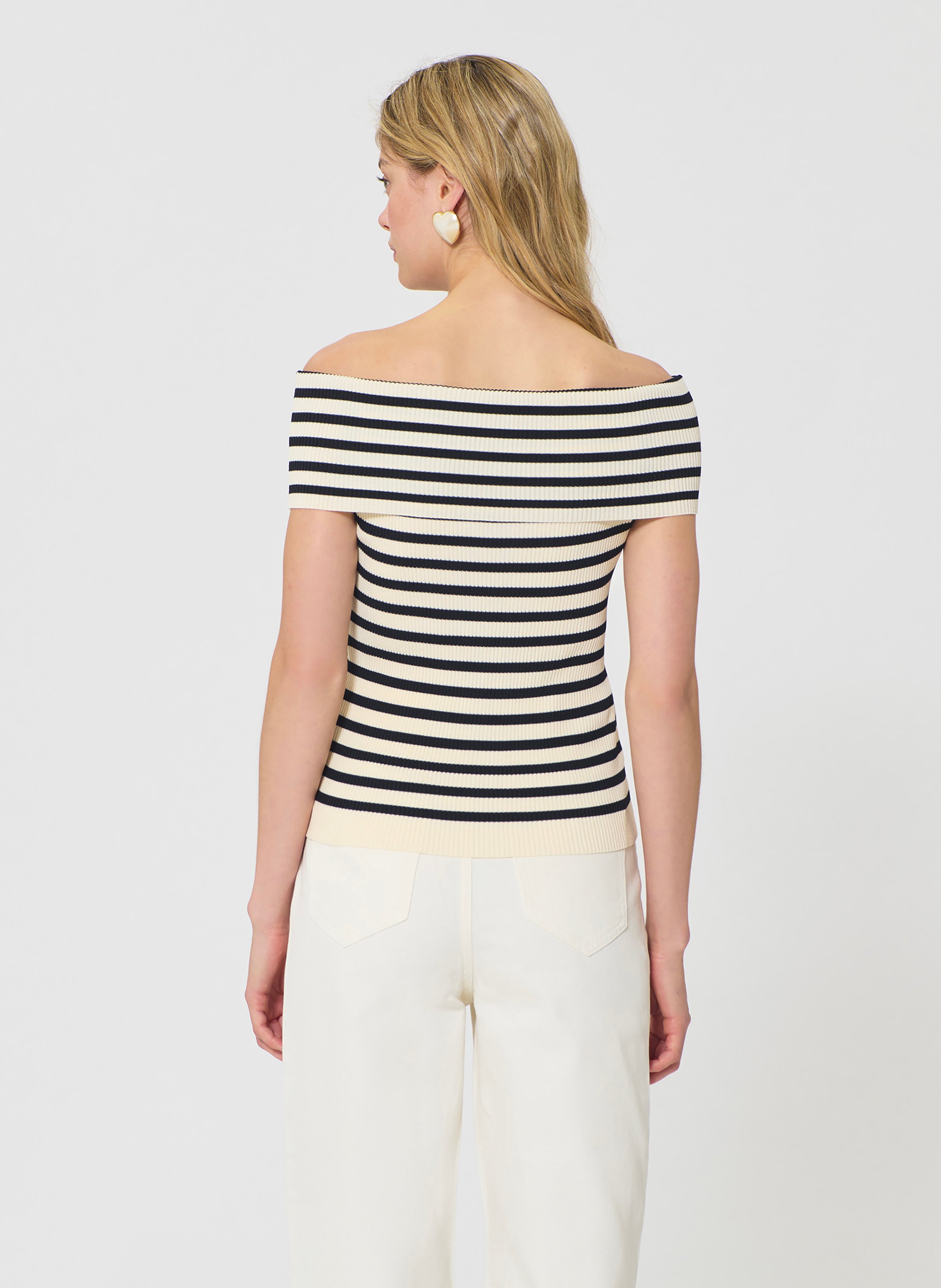 T-shirt twist TARA JARMON Bleu