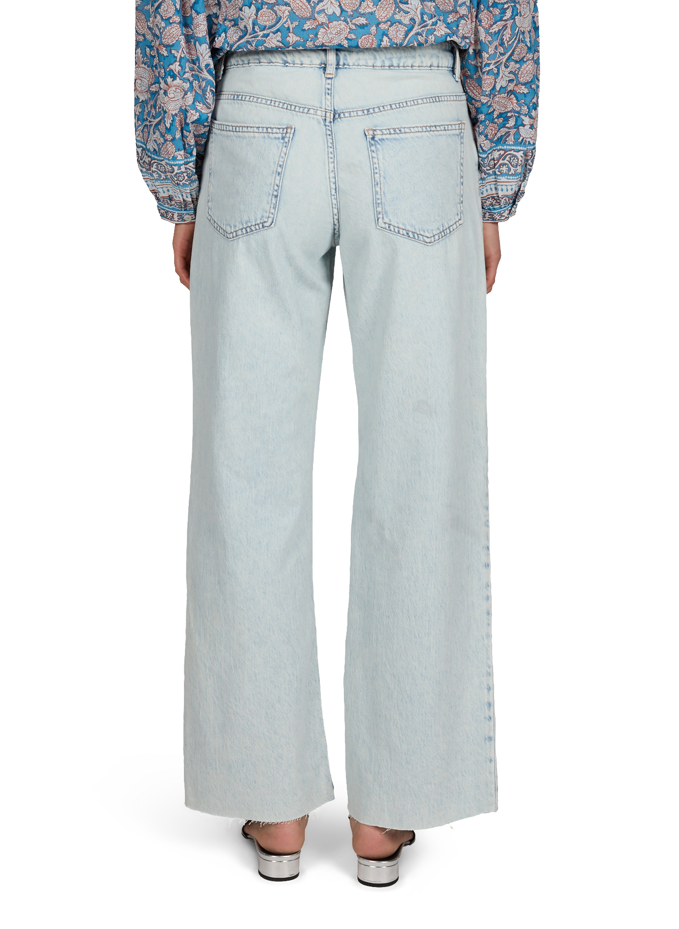 Palma straight leg jeans in blended cotton VILA Blue