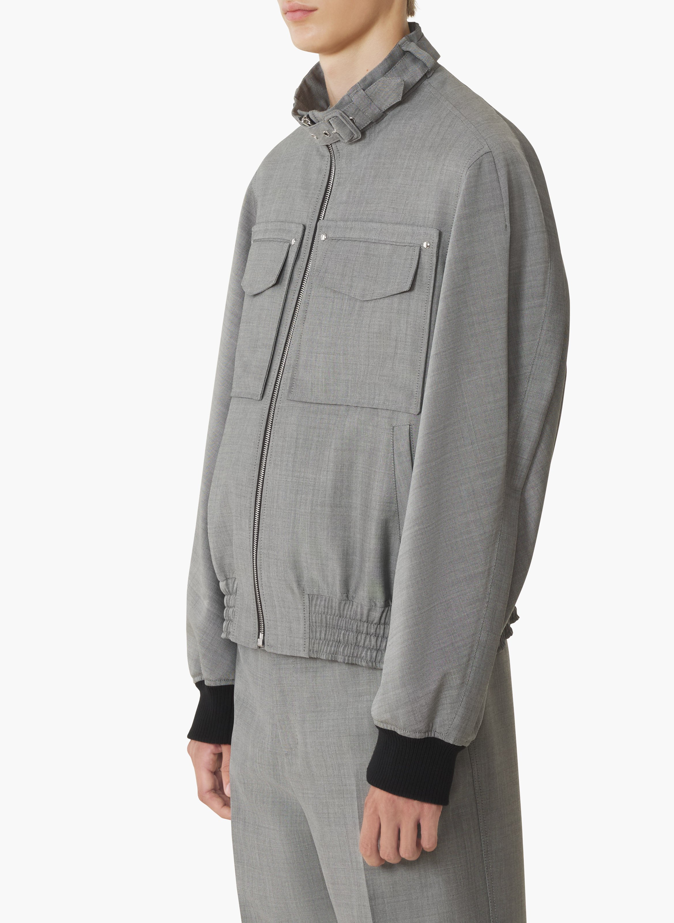 Blouson en laine mohair LANVIN Noir