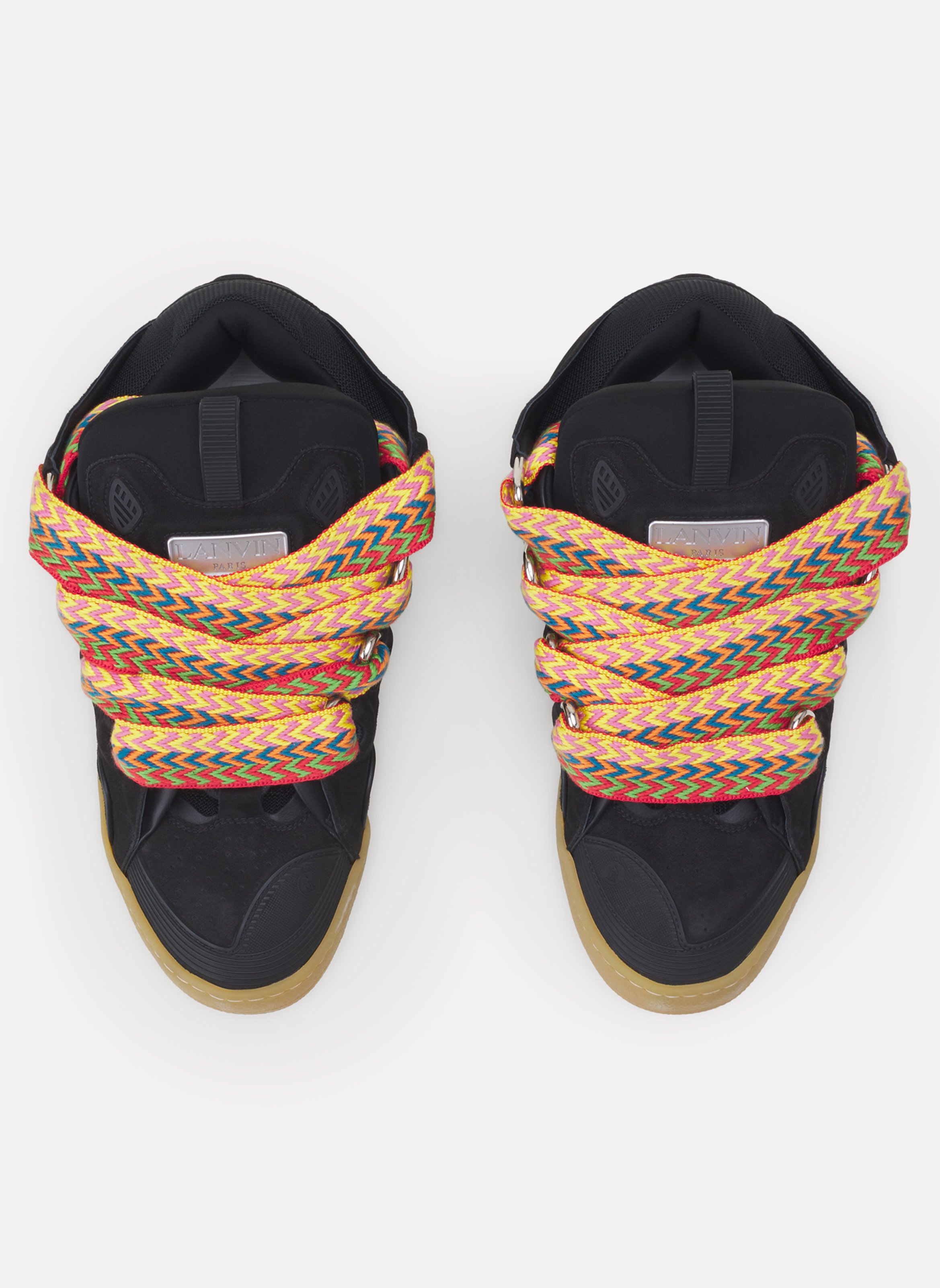 Sneakers curb en cuir LANVIN Noir