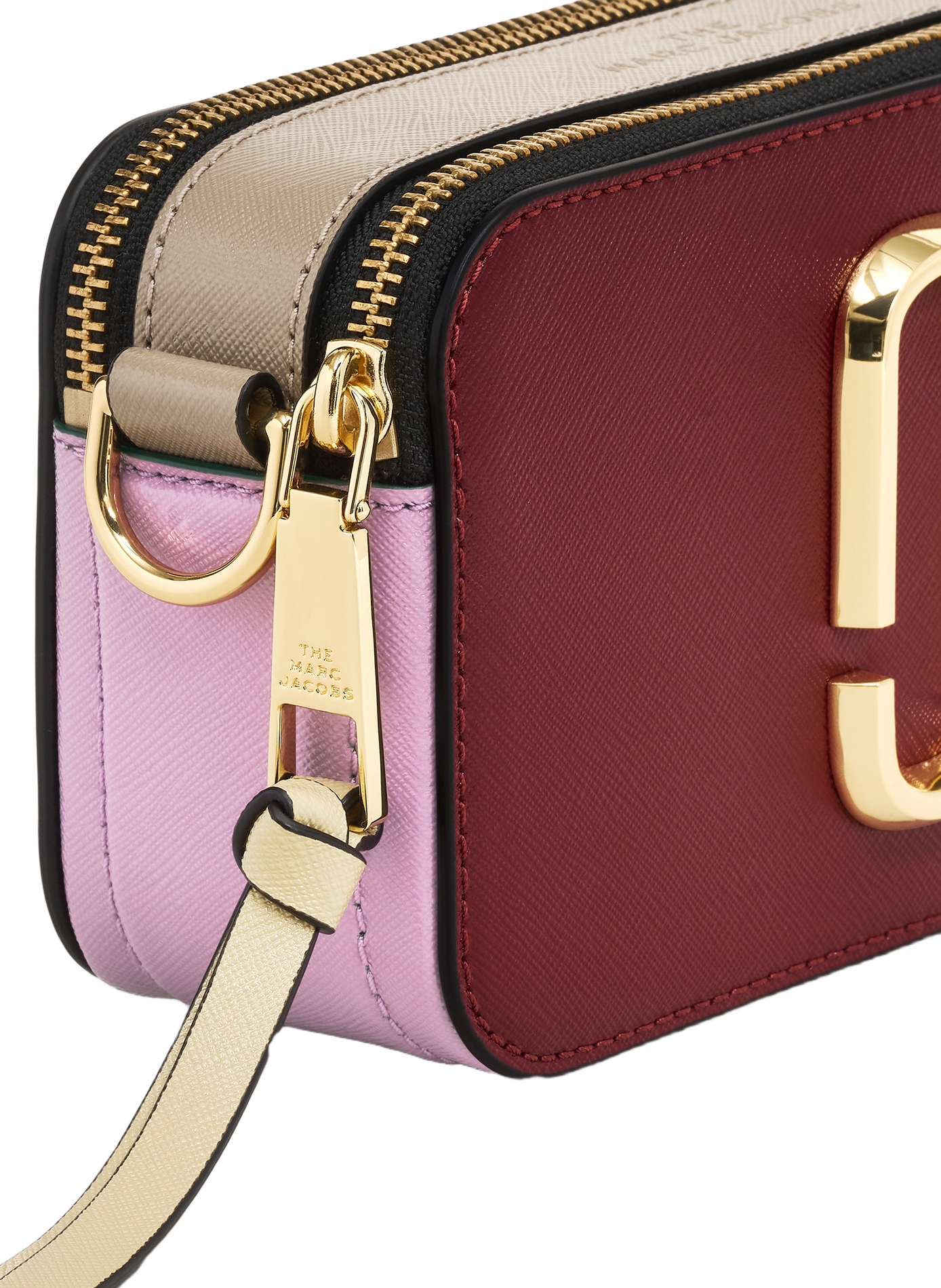 Sac The Colorblock Chain Snapshot en cuir MARC JACOBS Multicolore