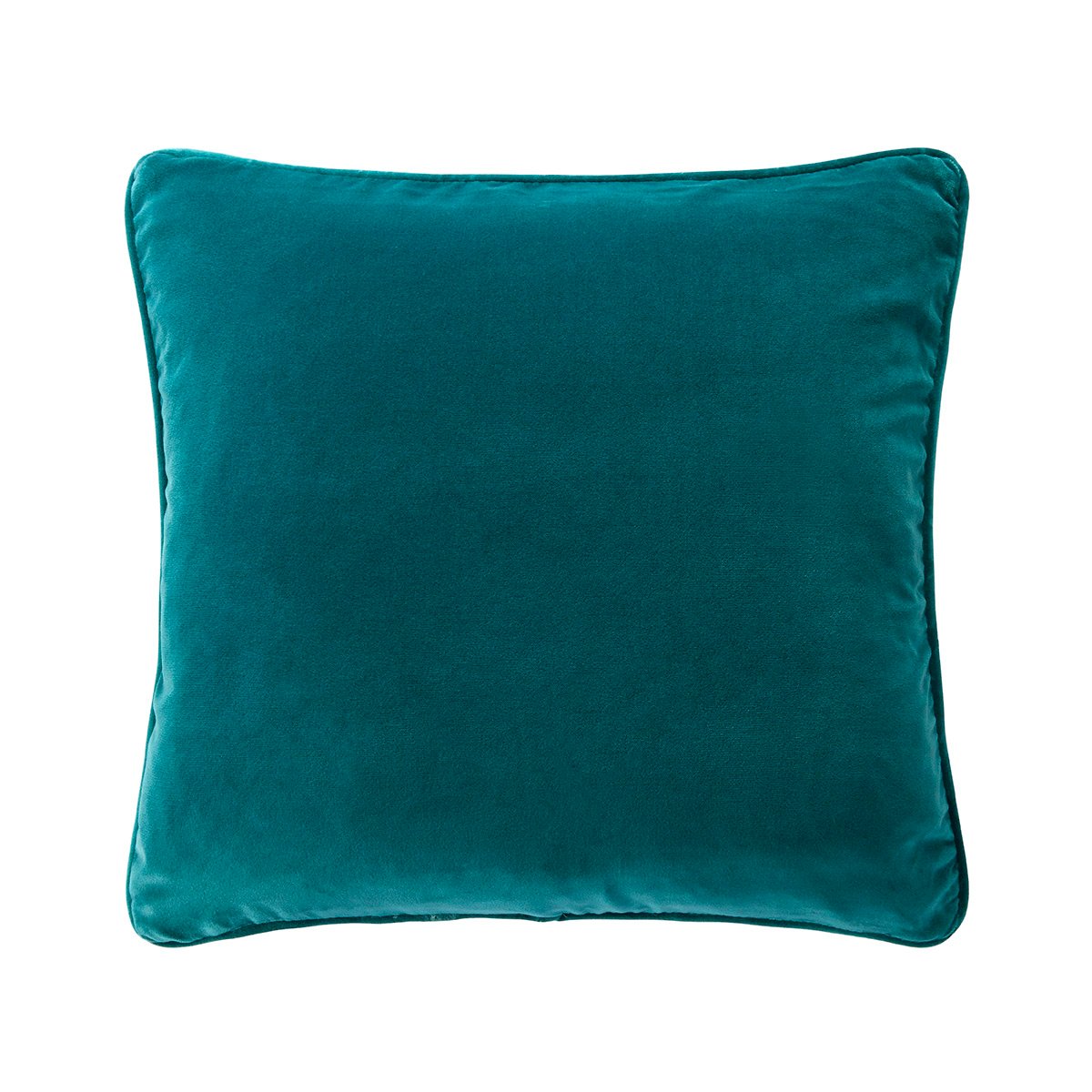 Housse de coussin en velours, divan YVES DELORME Bleu