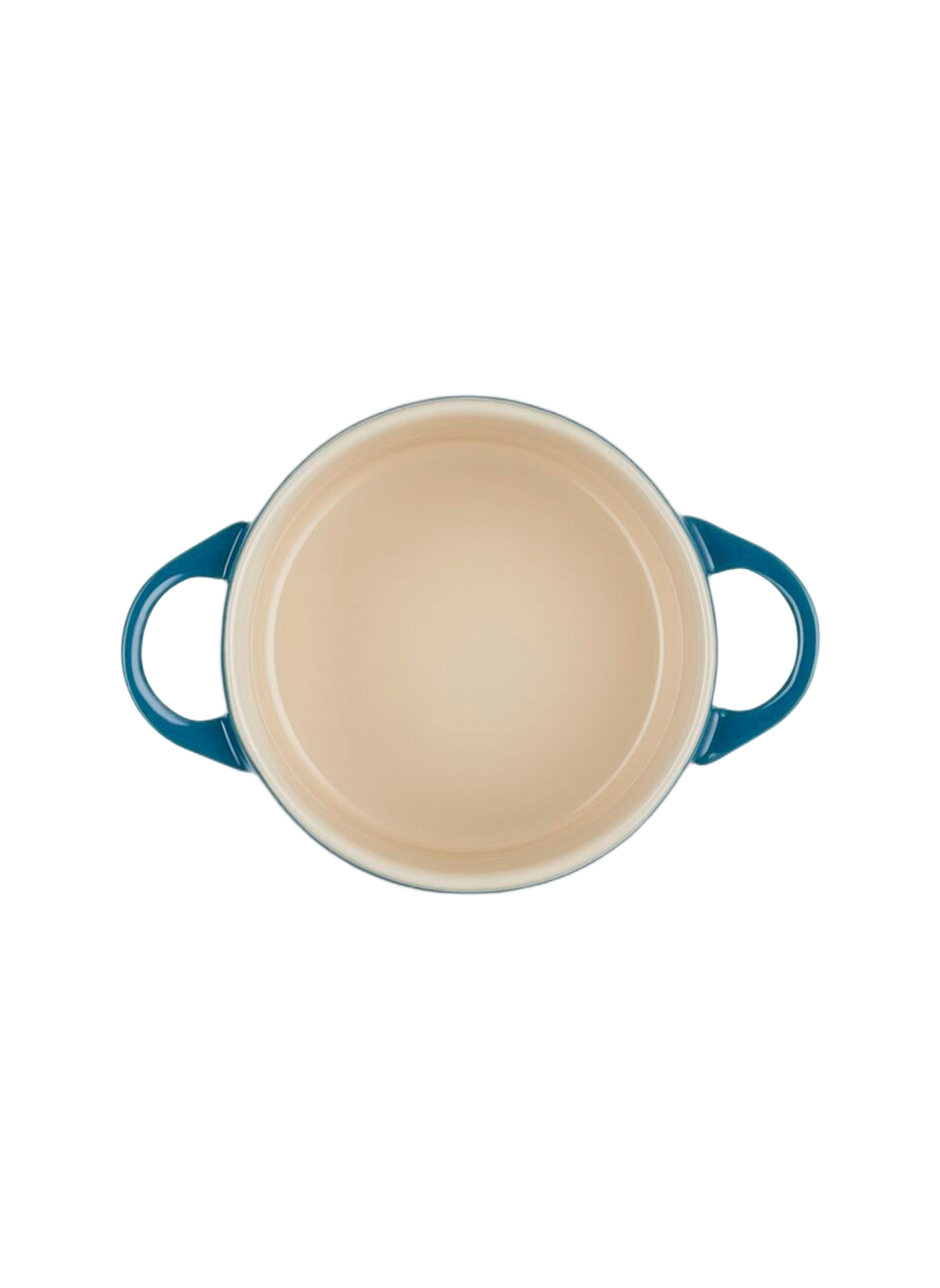 Mini-Kochtopf aus Keramik LE CREUSET Blau