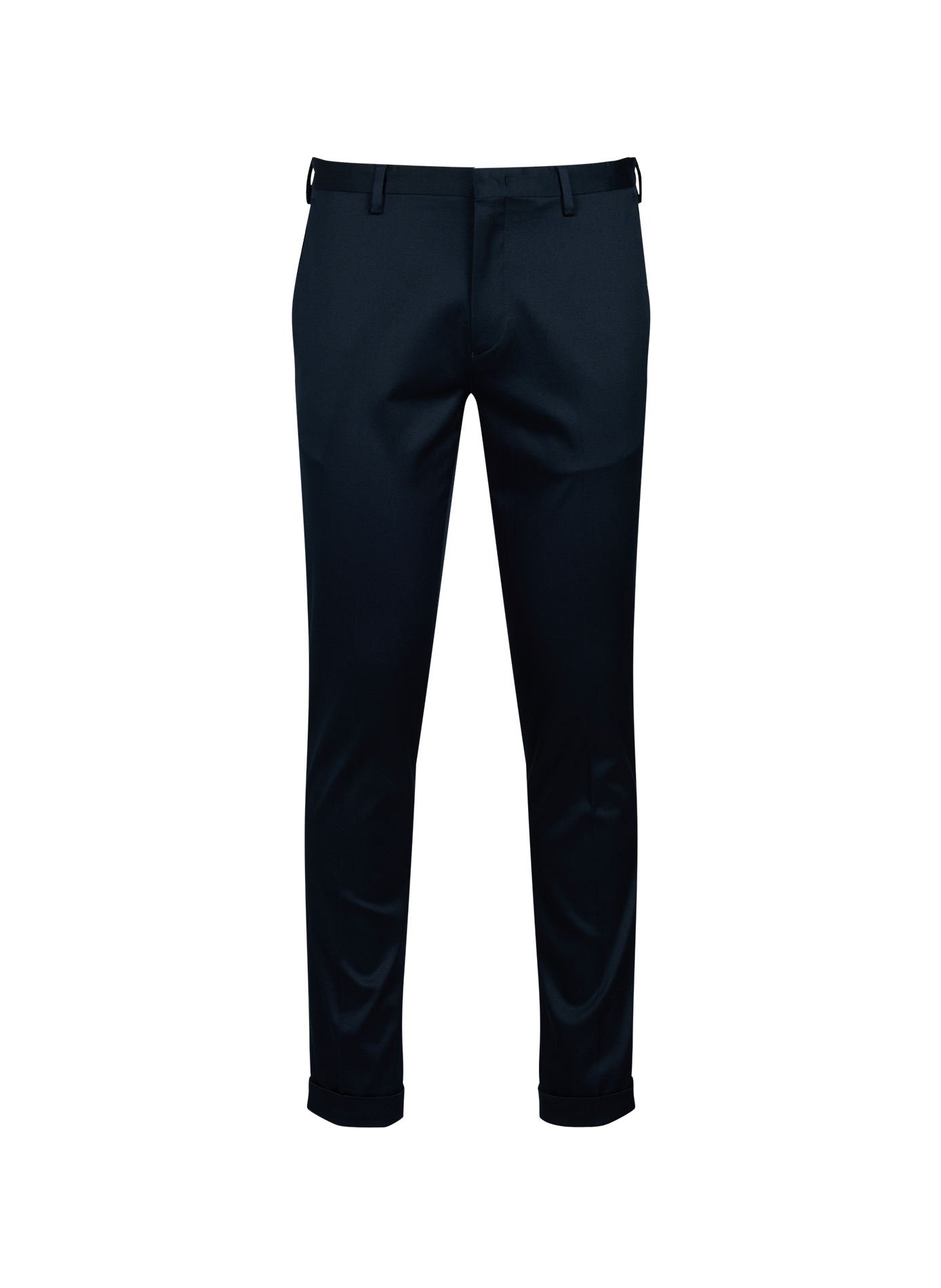 Pantalon chino slim à taille basse en coton mélangé PAUL SMITH Bleu