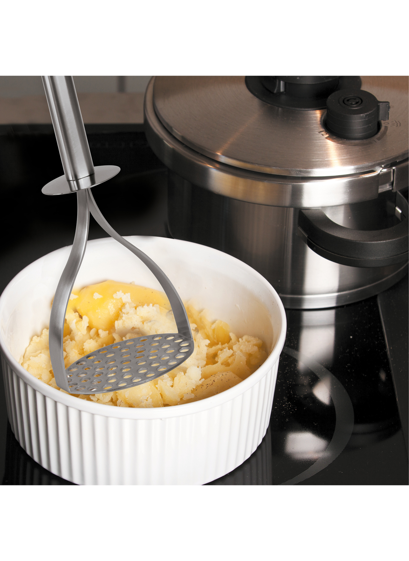 Presse purée Poc en inox CRISTEL Gris