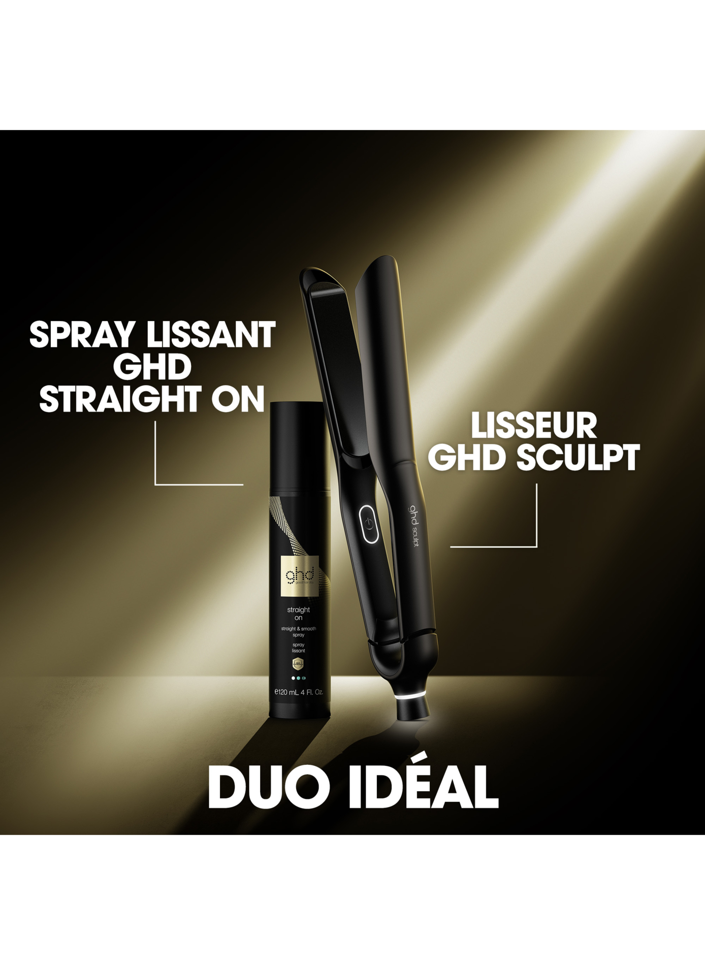 Lisseur GHD Sculp GHD Noir