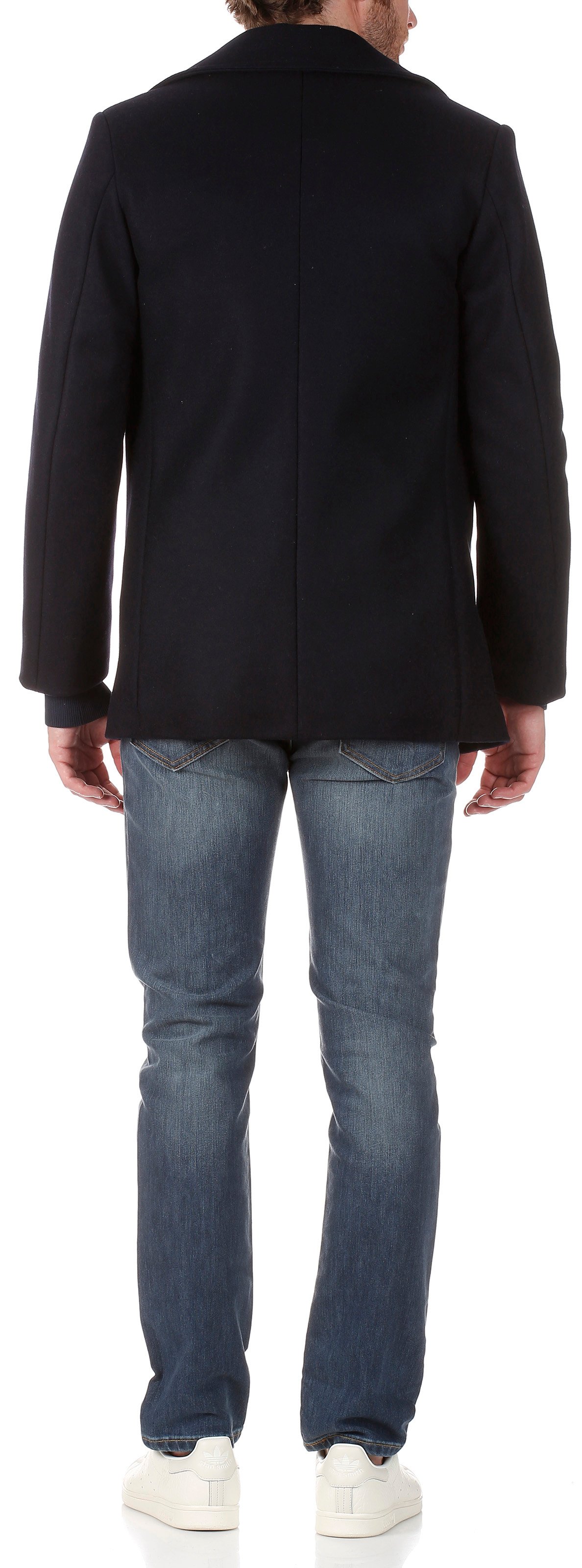 Caban en drap de laine ARMOR-LUX Bleu