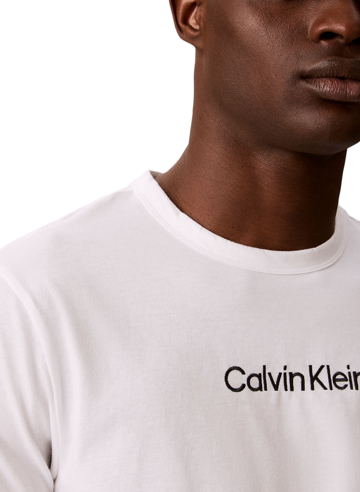 Katoenen T-shirt CALVIN KLEIN Wit