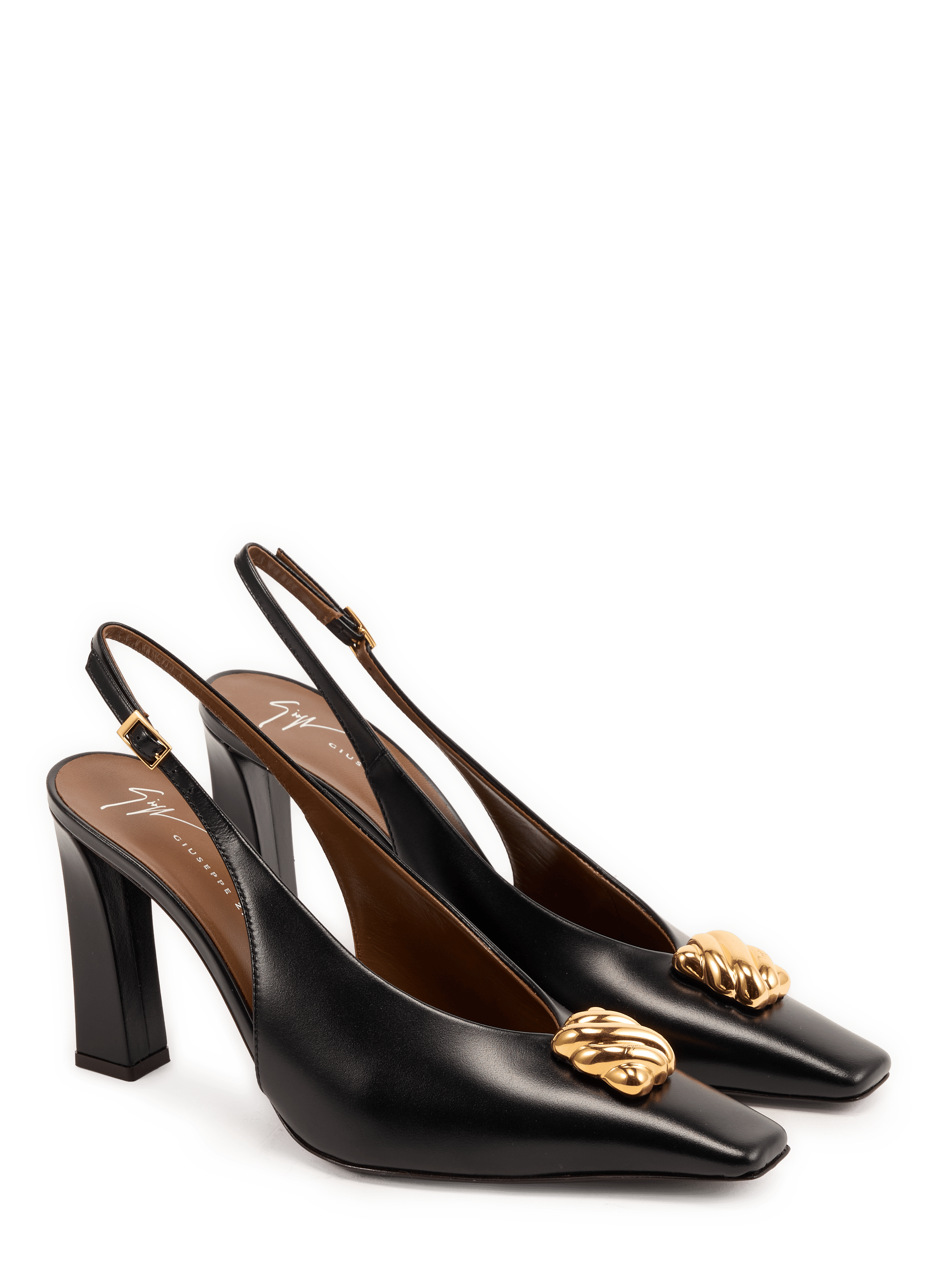 Pumps Brenda 90 in schapenleer GIUSEPPE ZANOTTI Zwart