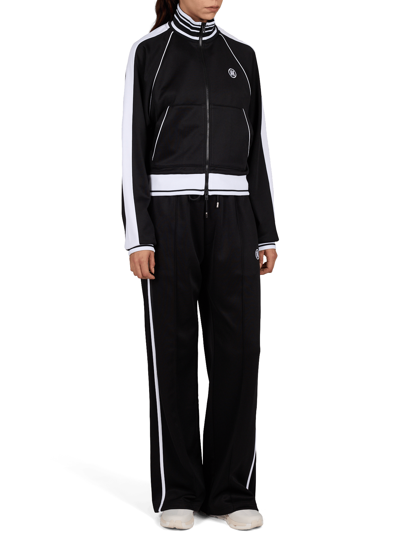 Top maille côtelée AMIRI Noir
