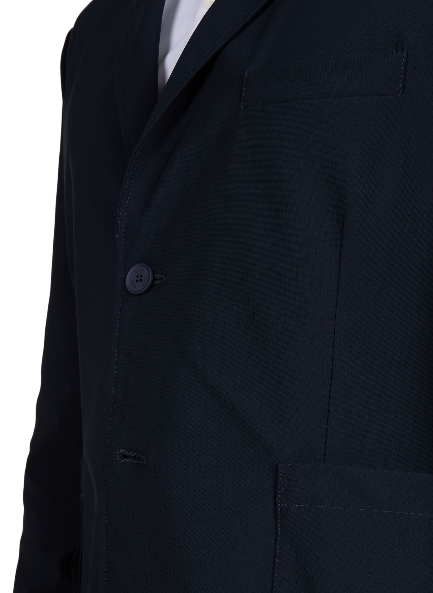 Gerader Blazer mit Reverskragen 1789 CALA Blau