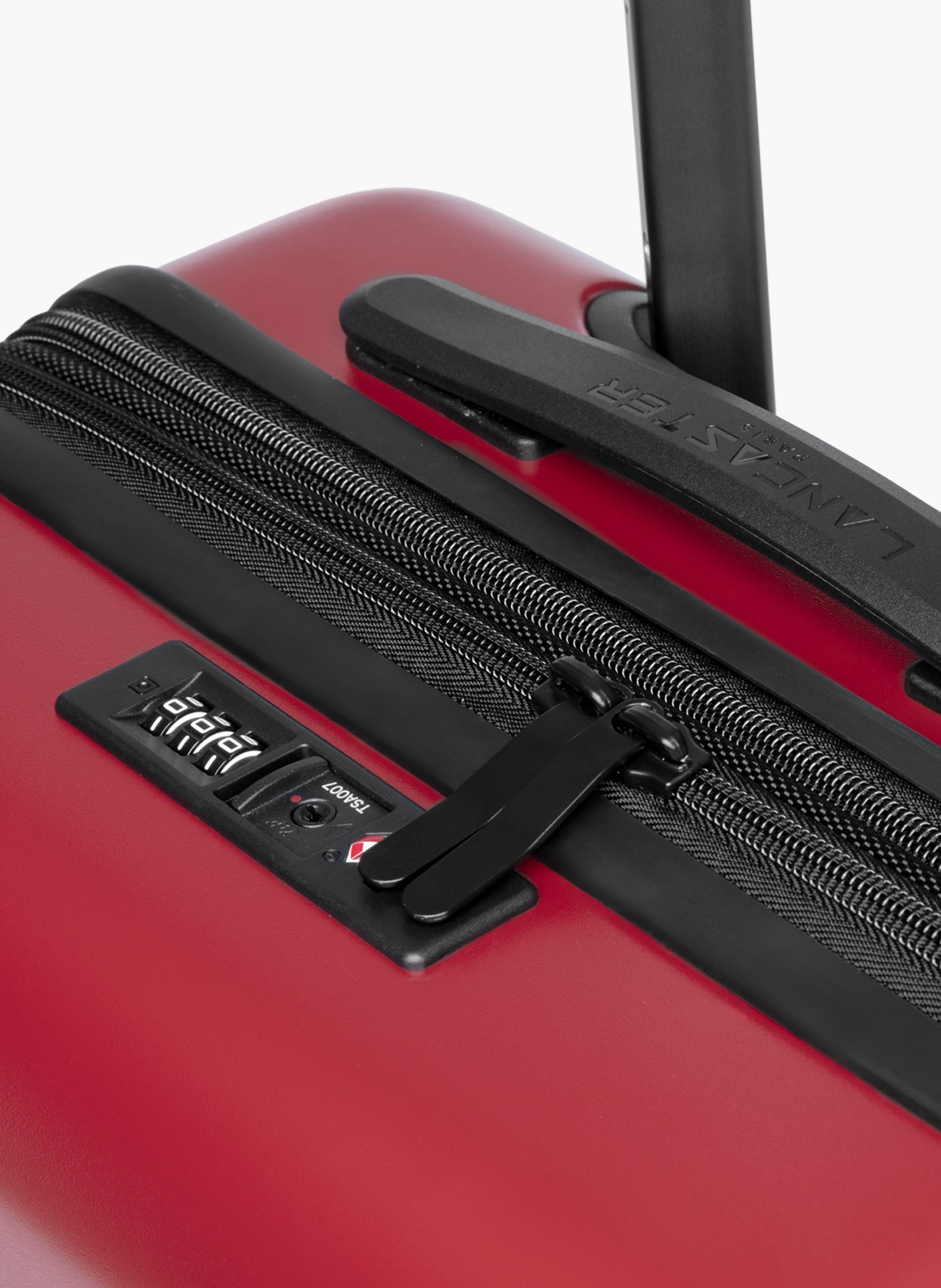 Valise cabine - cdg LANCASTER Rouge
