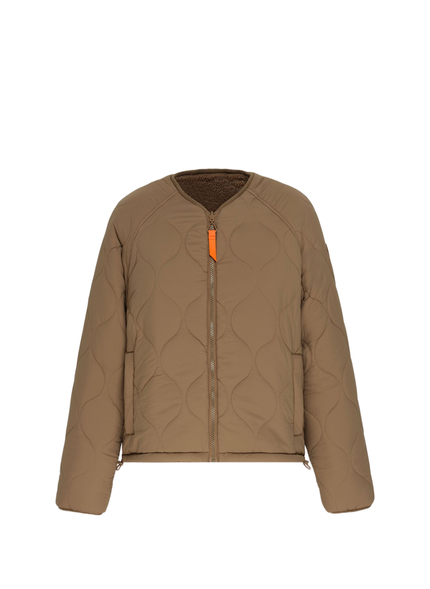 Veste matelassée droite GERTRUDE Marrone