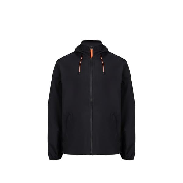 Veste coupe vent droite à capuche Veste coupe vent droite à capuche