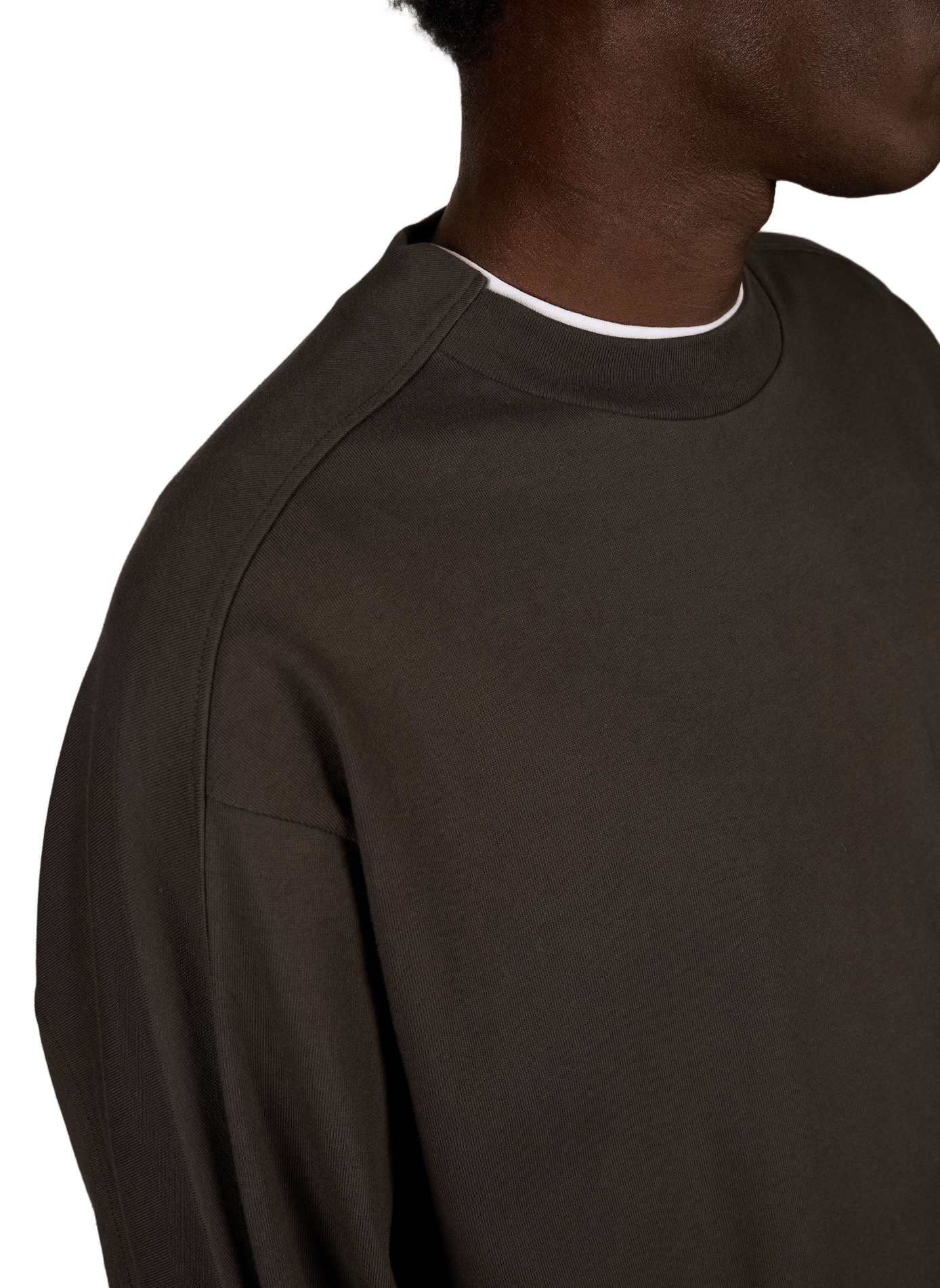 D7 relaxed-fit cotton crew-neck T-shirt SEVENTH Black