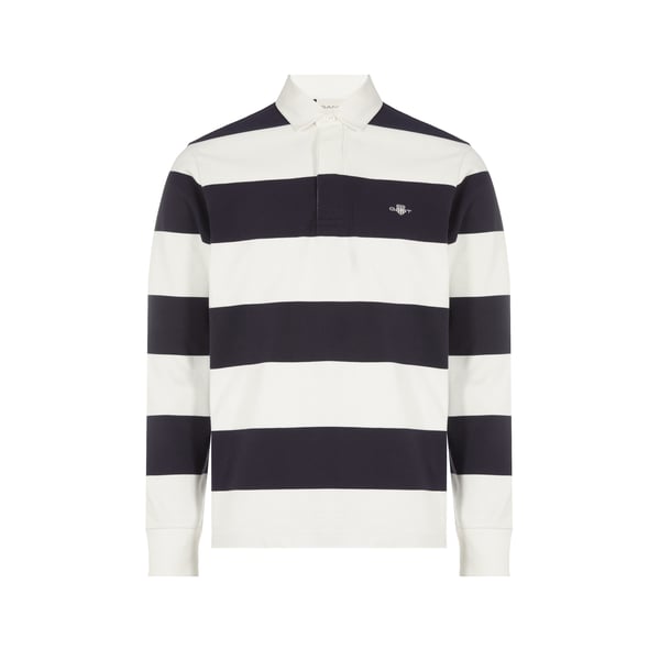 Polo manches longues en coton