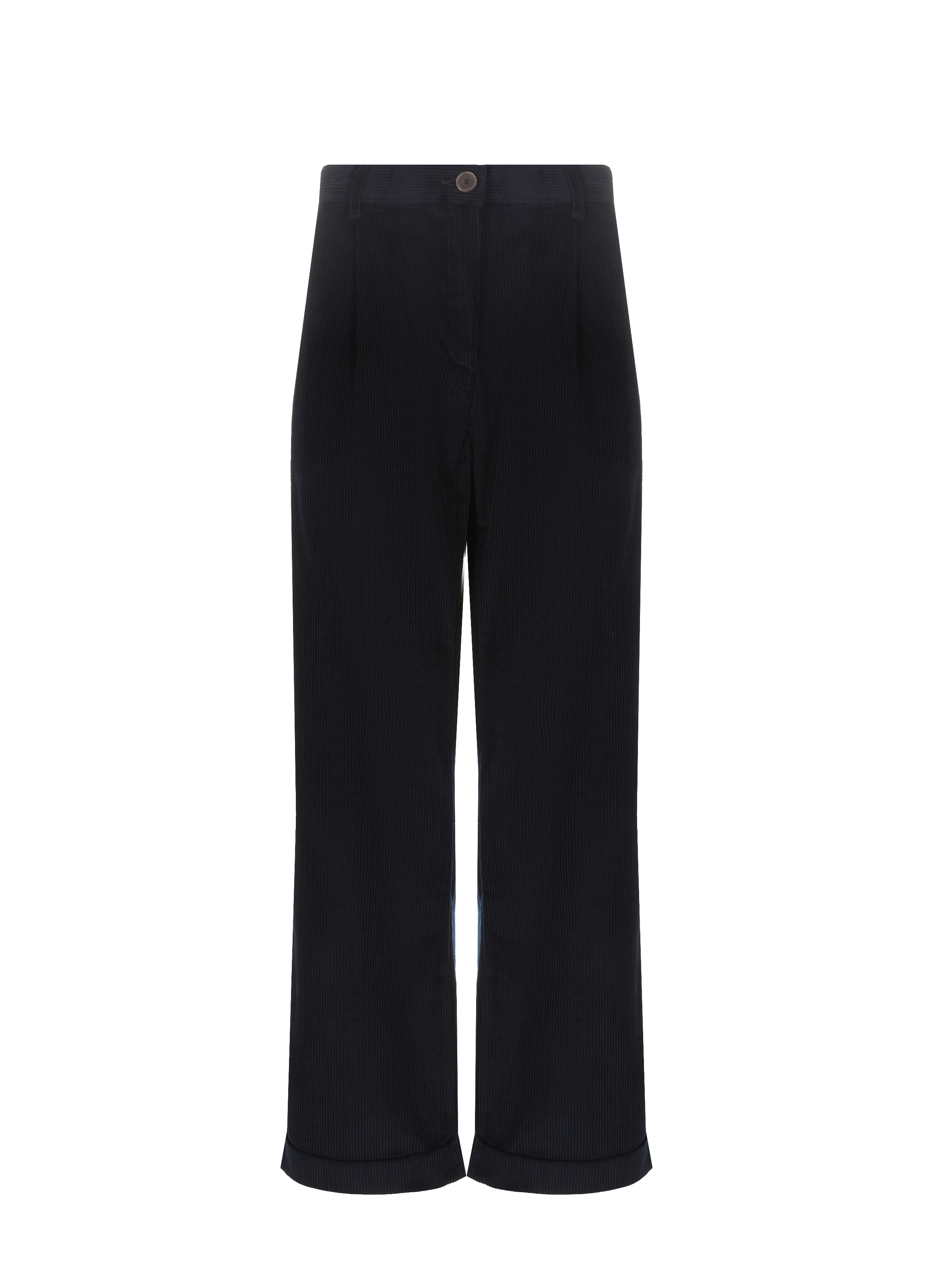 Pantalon large en velours côtelé