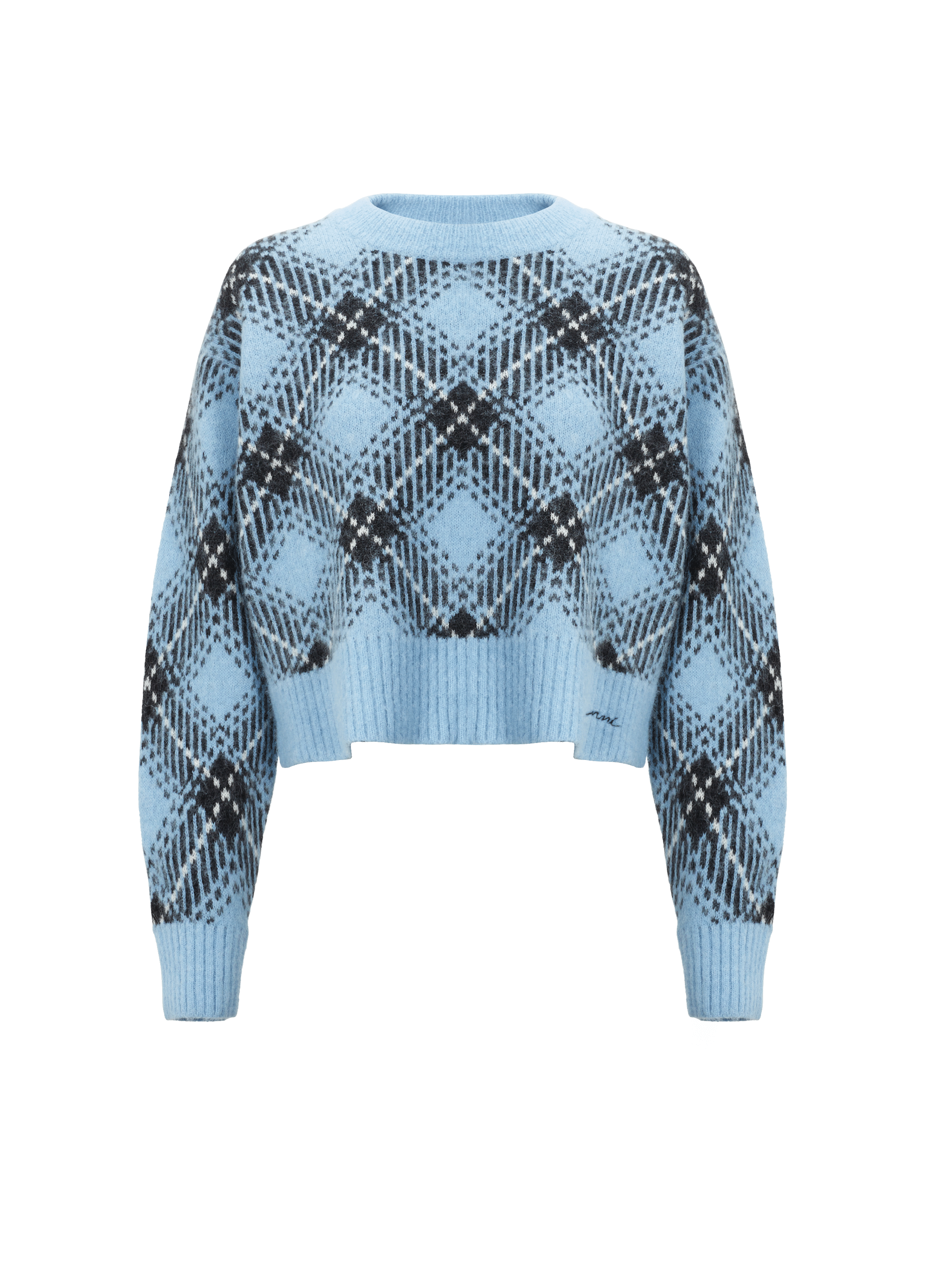 Pull en alpaga écossais