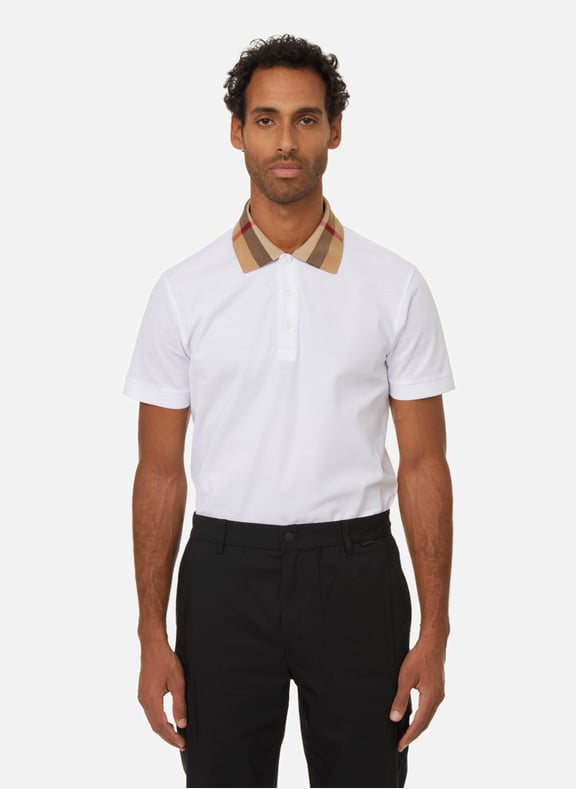 Burberry sales polo collar