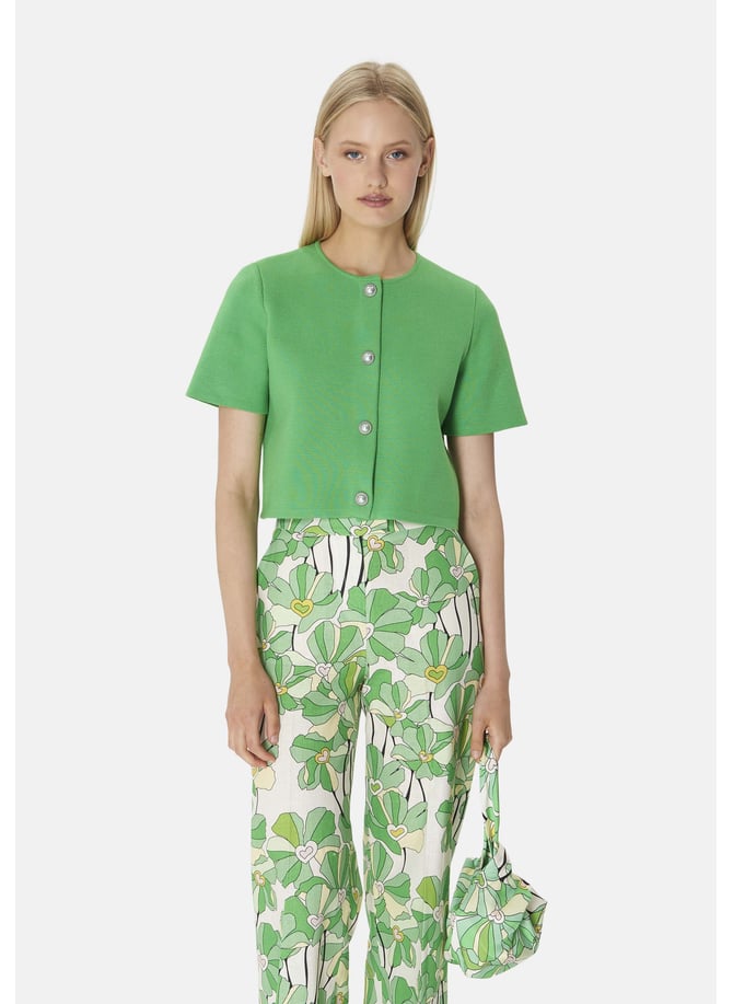 Chemise Vert Tara jarmon - seconde main - Femme | Place des Chemise Vert Tara jarmon - seconde main - Femme | Place des