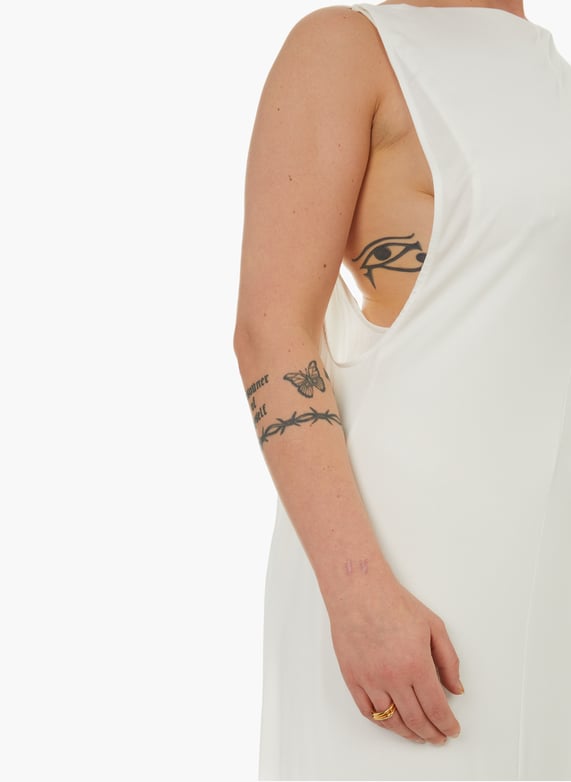 La robe capa open back dress White Jacquemus - Women | Printemps.com La robe capa open back dress White Jacquemus - Women | Printemps.com