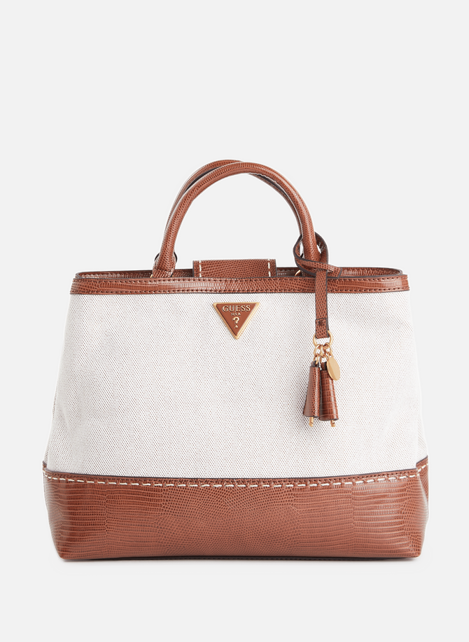 Bi-material handbag GUESS