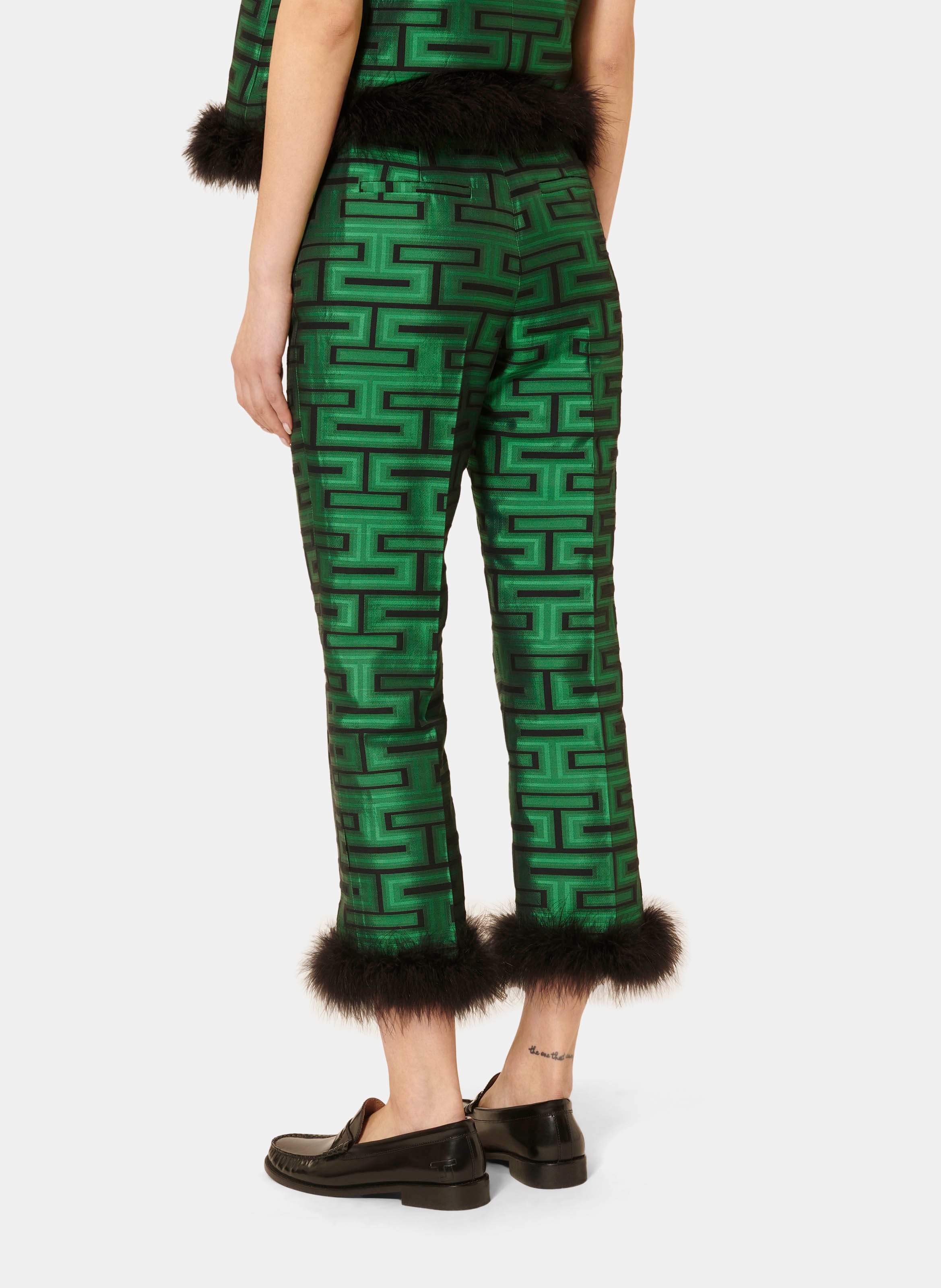 Pantalon presley TARA JARMON Vert