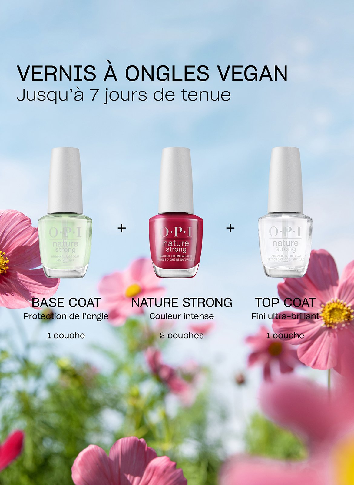 A Kick in the Bud - Nature Strong - Vegan Nail Polish OPI Rose