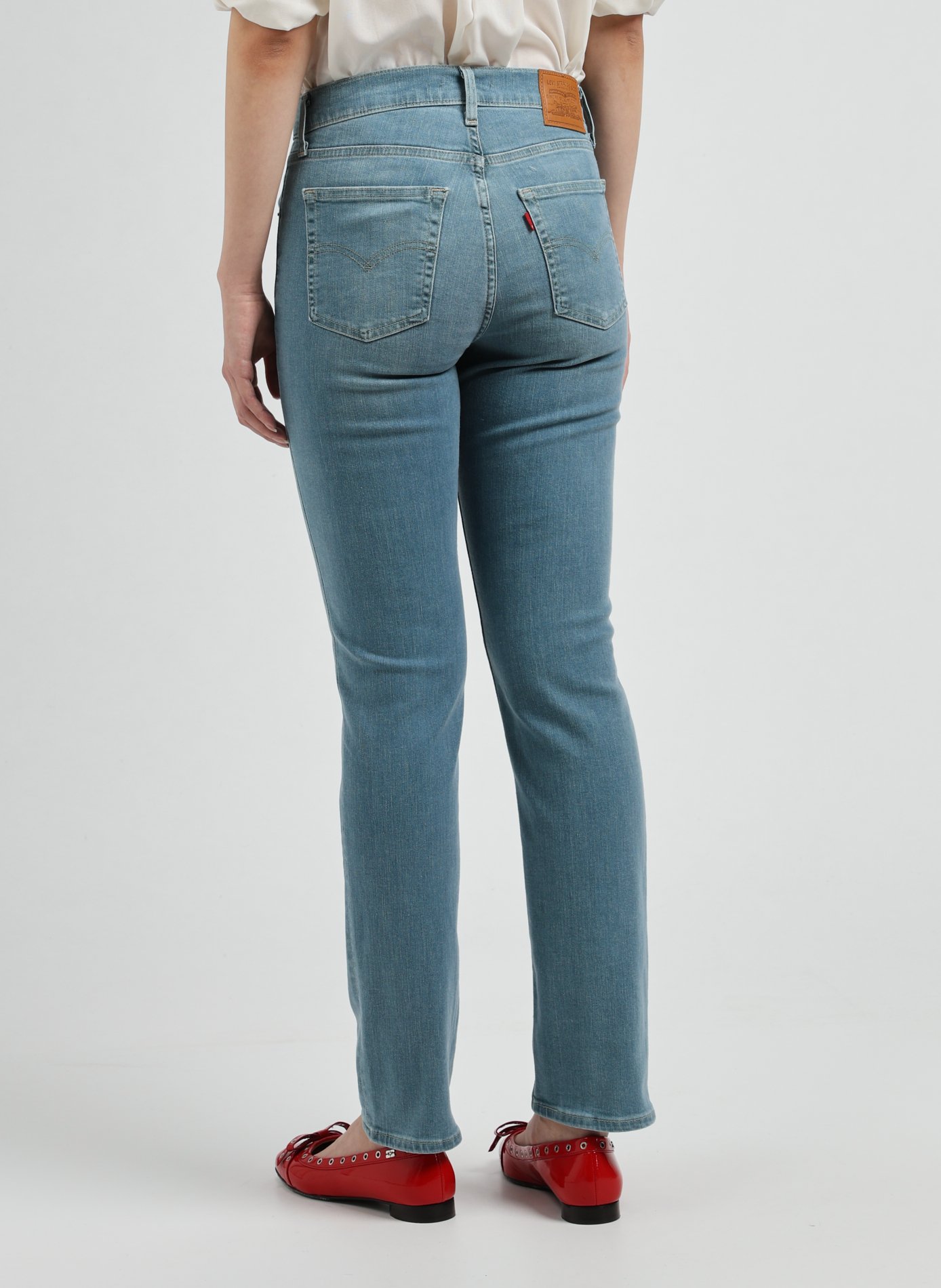 Jeans 724 Slim straight LEVI'S Bleu
