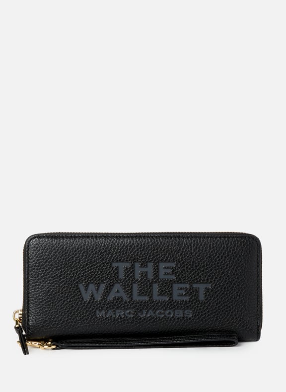 The leather continental wallet Black by MARC JACOBS MARC JACOBS The leather continental wallet Black