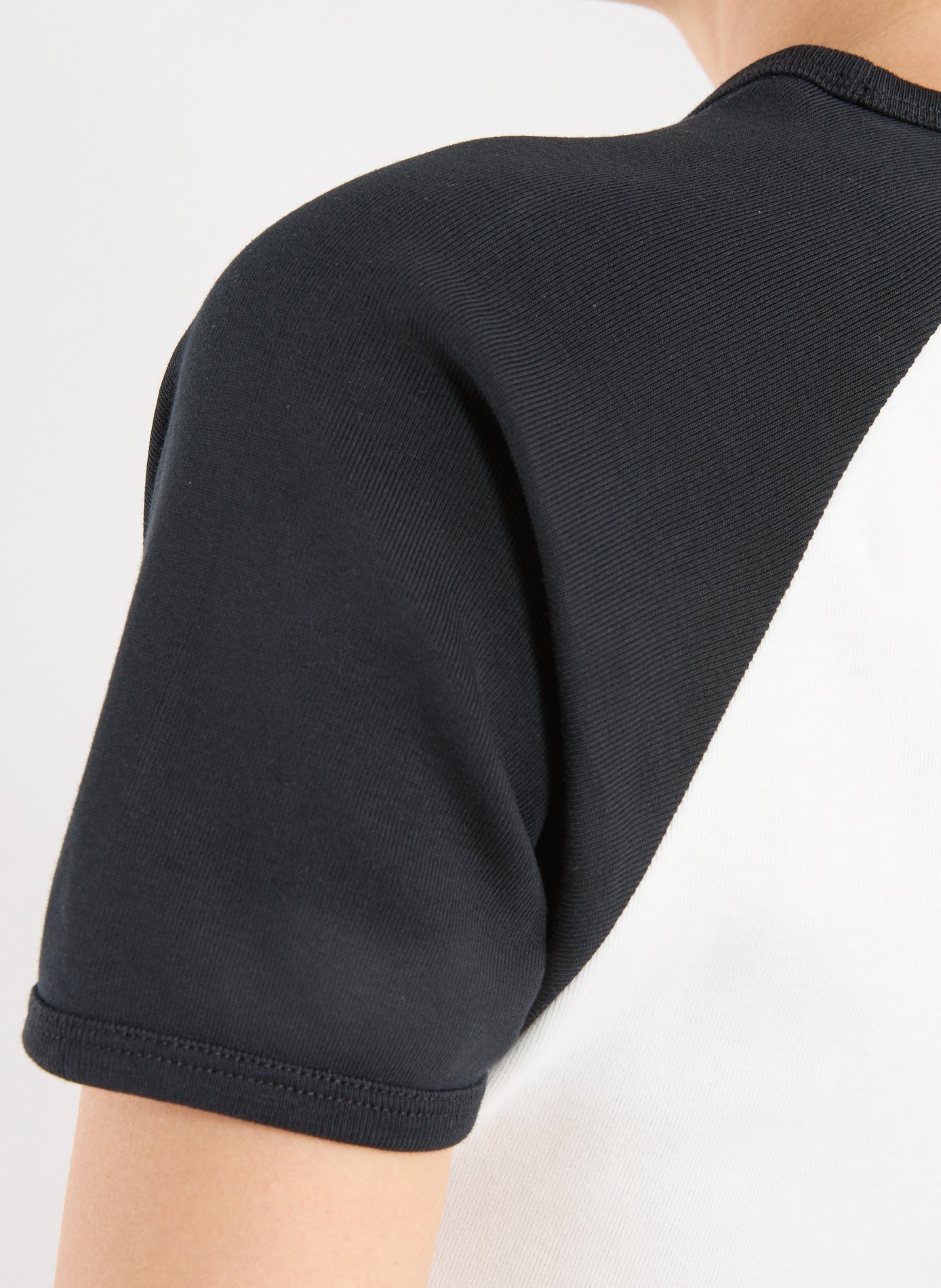 Cotton round-neck T-shirt COURRÈGES Multicolour