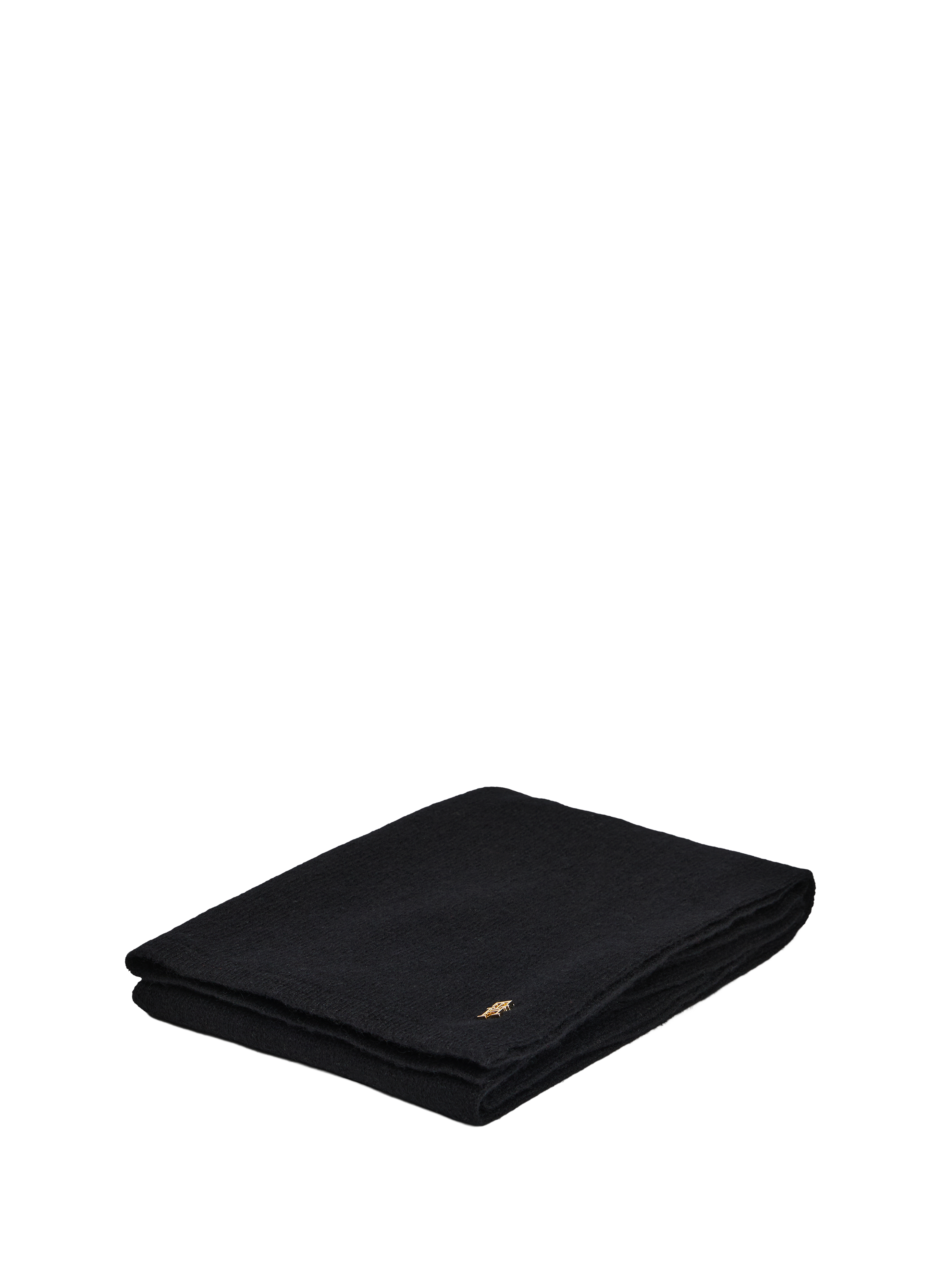 Echarpe logo en cachemire TOMMY HILFIGER Noir