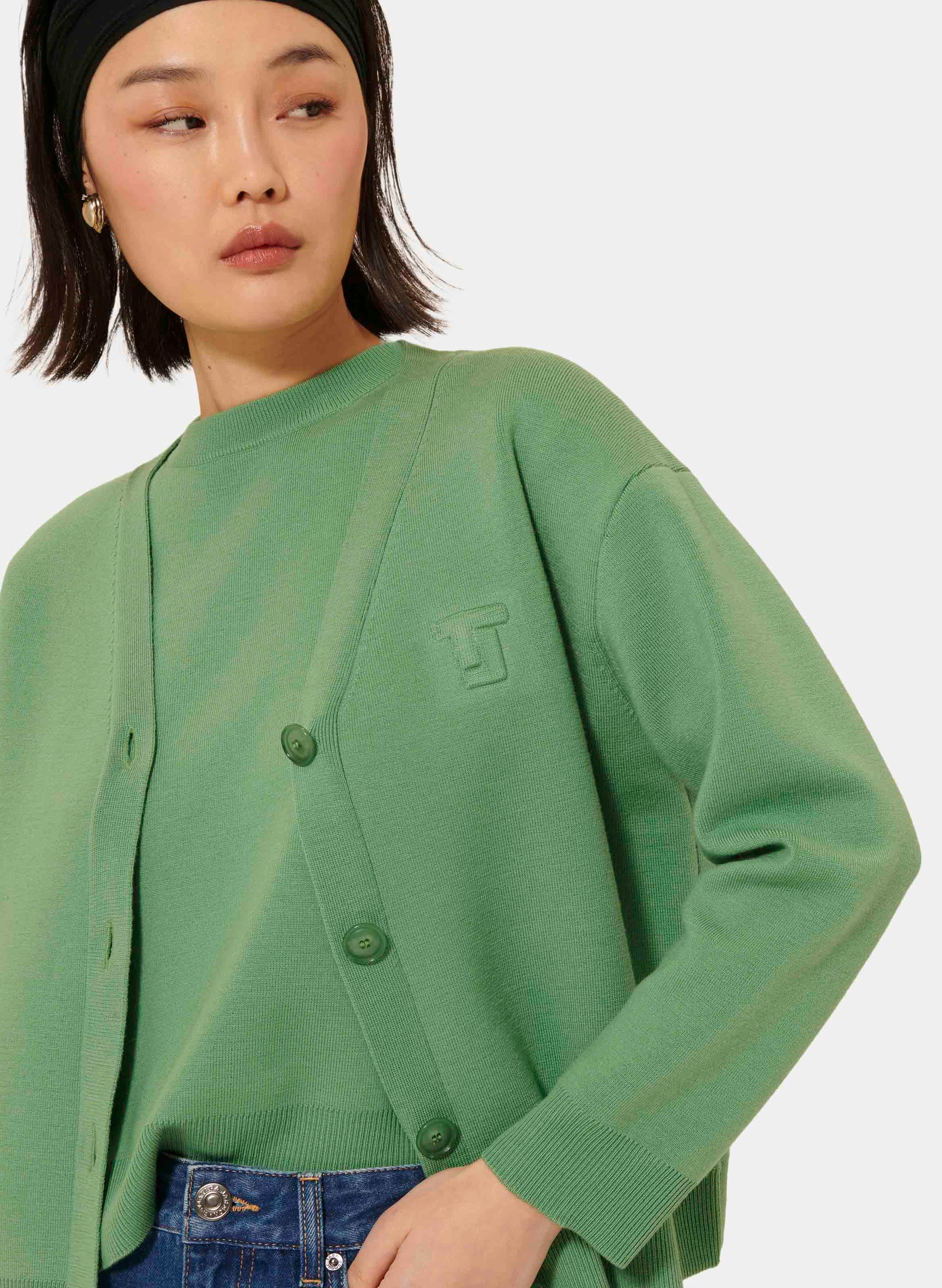 Gilet gibus TARA JARMON Vert