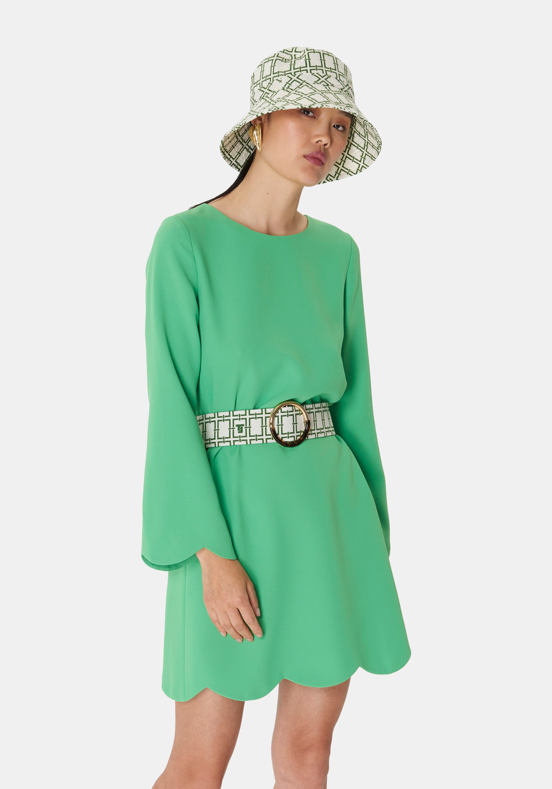 Robe ruoda TARA JARMON Vert