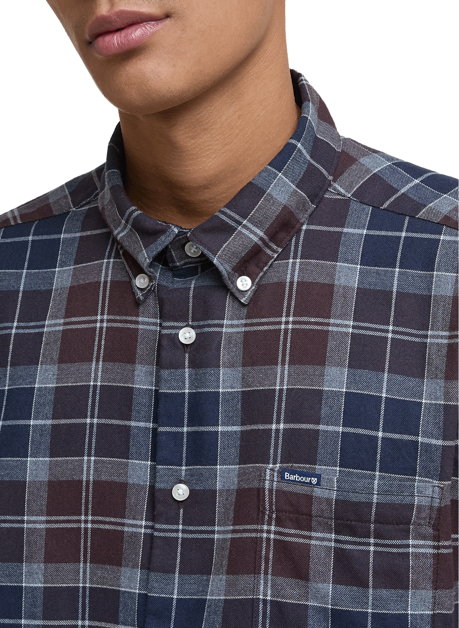 Chemise à carreaux en flanelle BARBOUR Multicolore