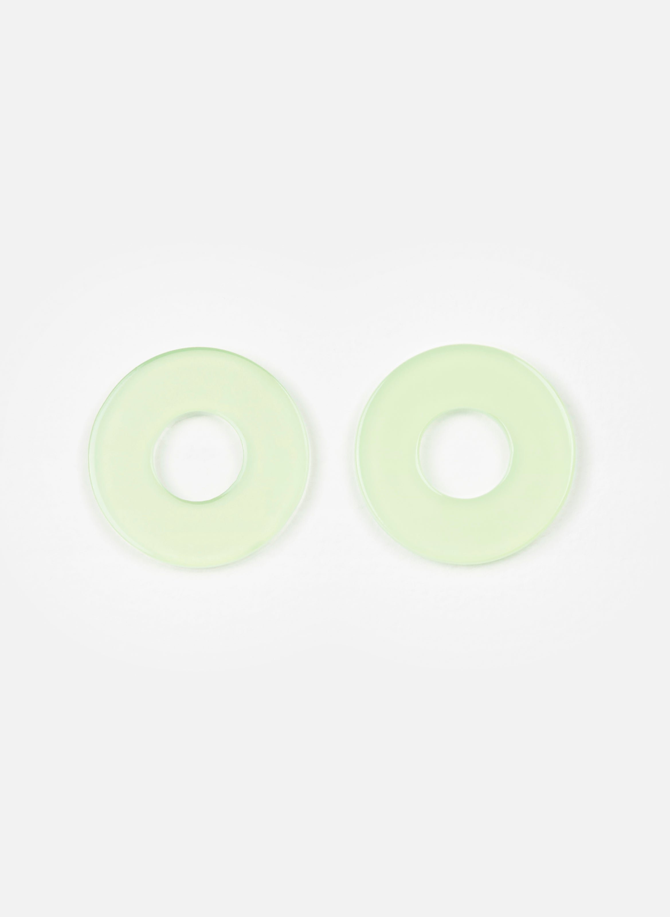 Charms donuts en acétate de cellulose KURAGE GINZA Vert